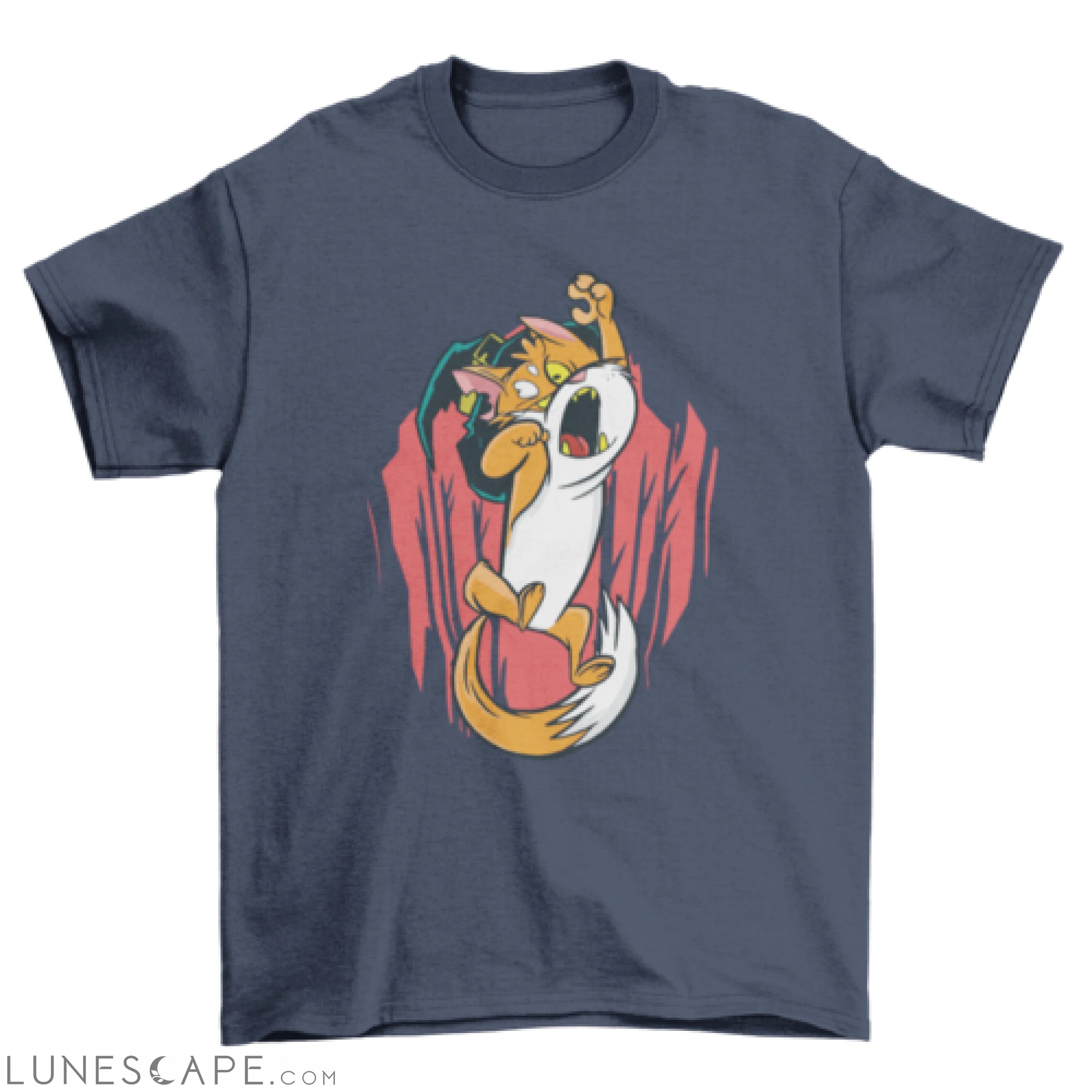 Cat witch t-shirt LUNESCAPE