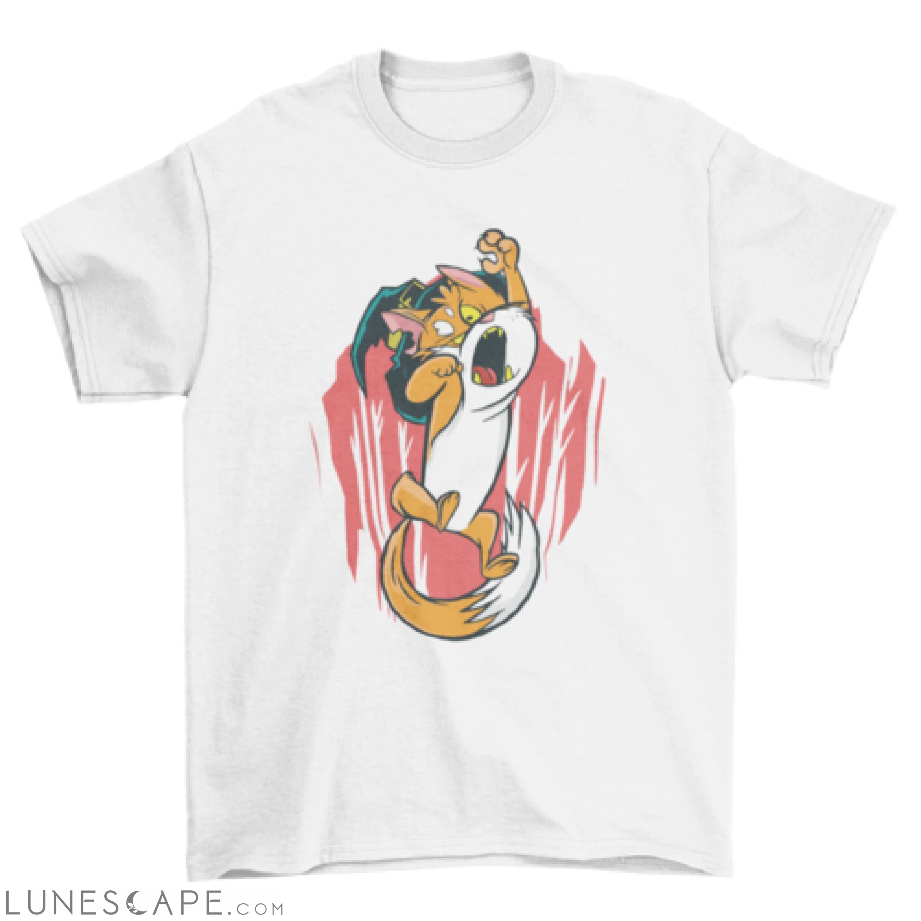 Cat witch t-shirt LUNESCAPE