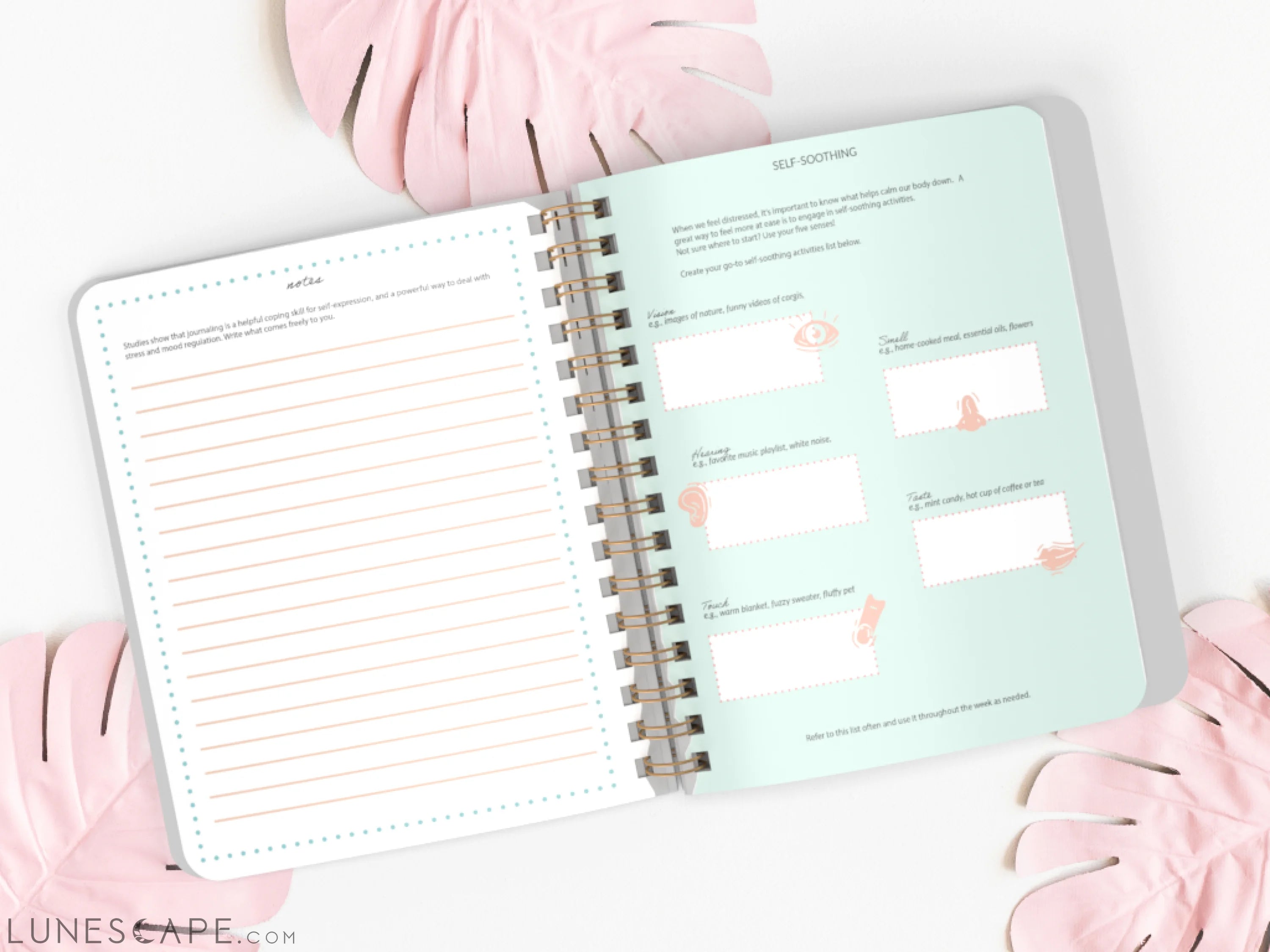 CBT Daily Planner (Undated) LUNESCAPE