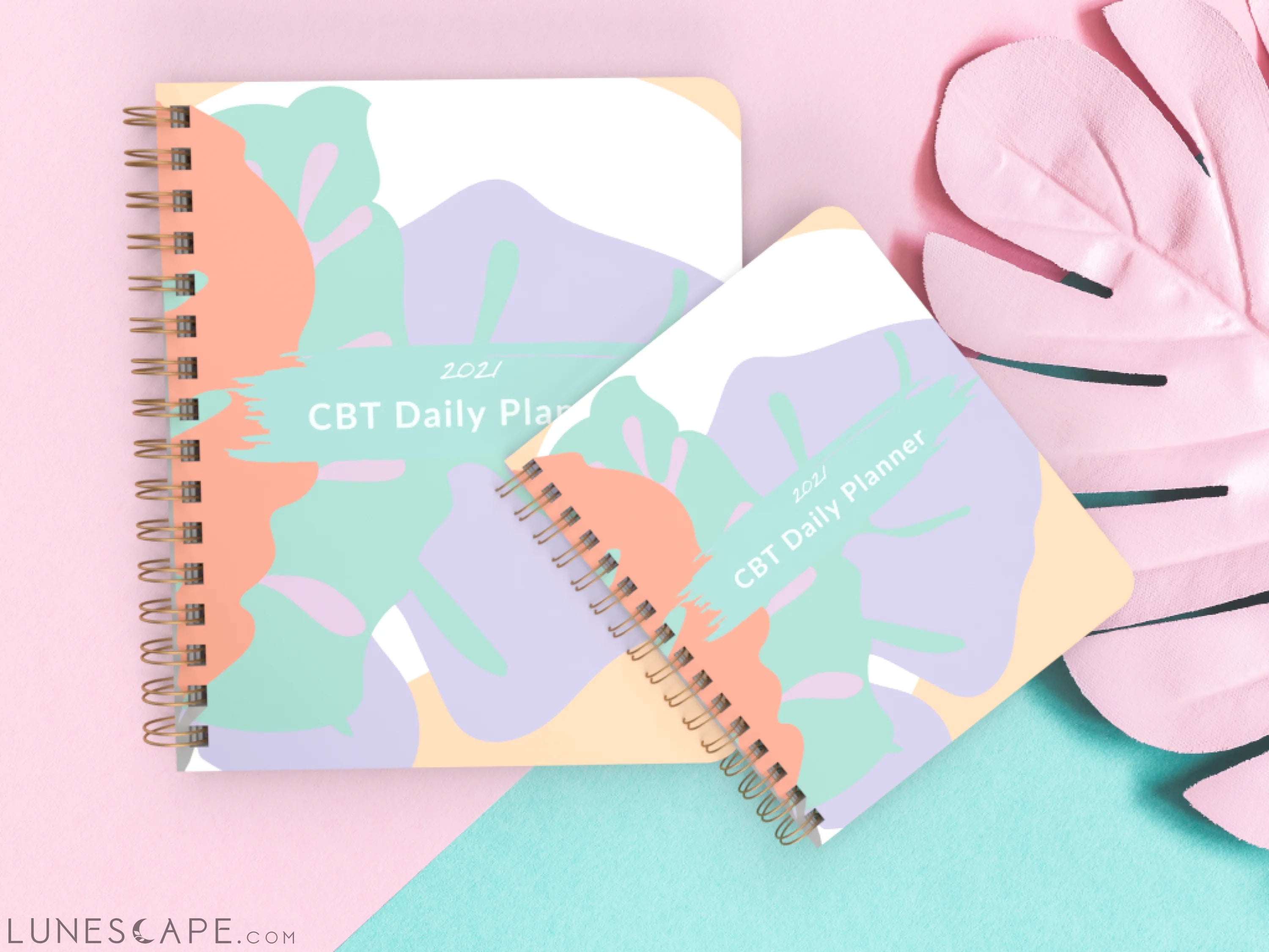 CBT Daily Planner (Undated) LUNESCAPE