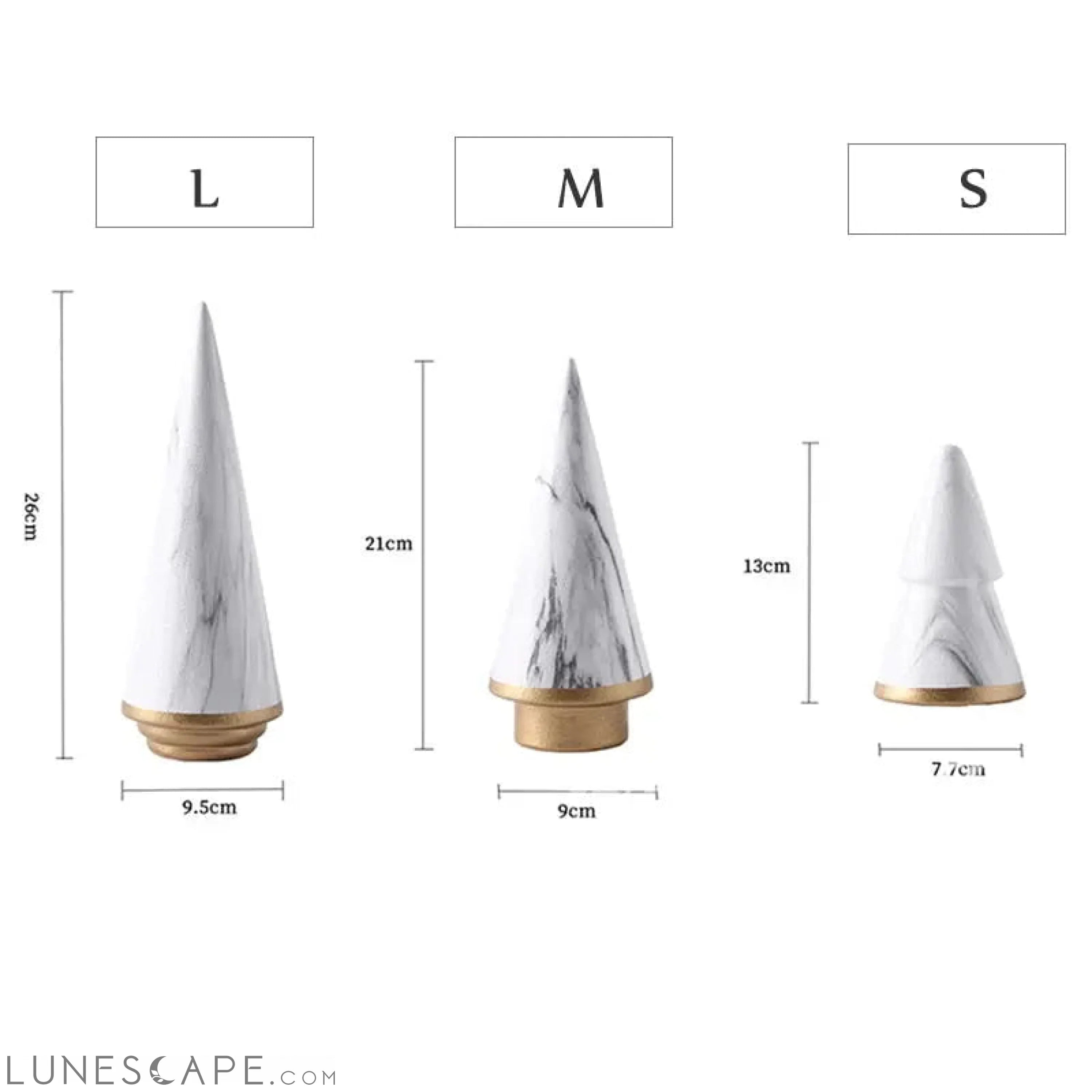Ceramic Christmas Tree LUNESCAPE