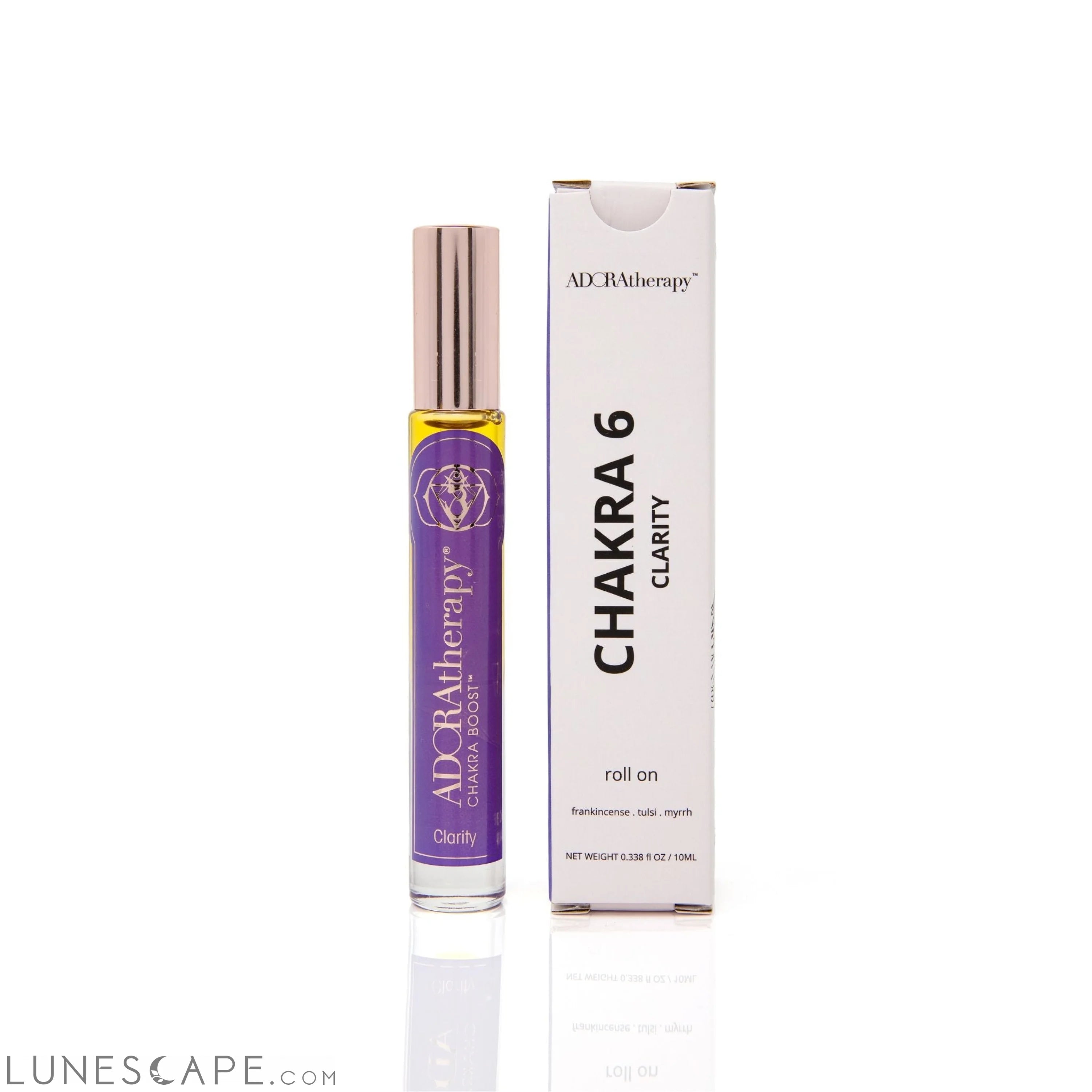 Chakra 6 Clarity Roll On Perfume Oil LUNESCAPE