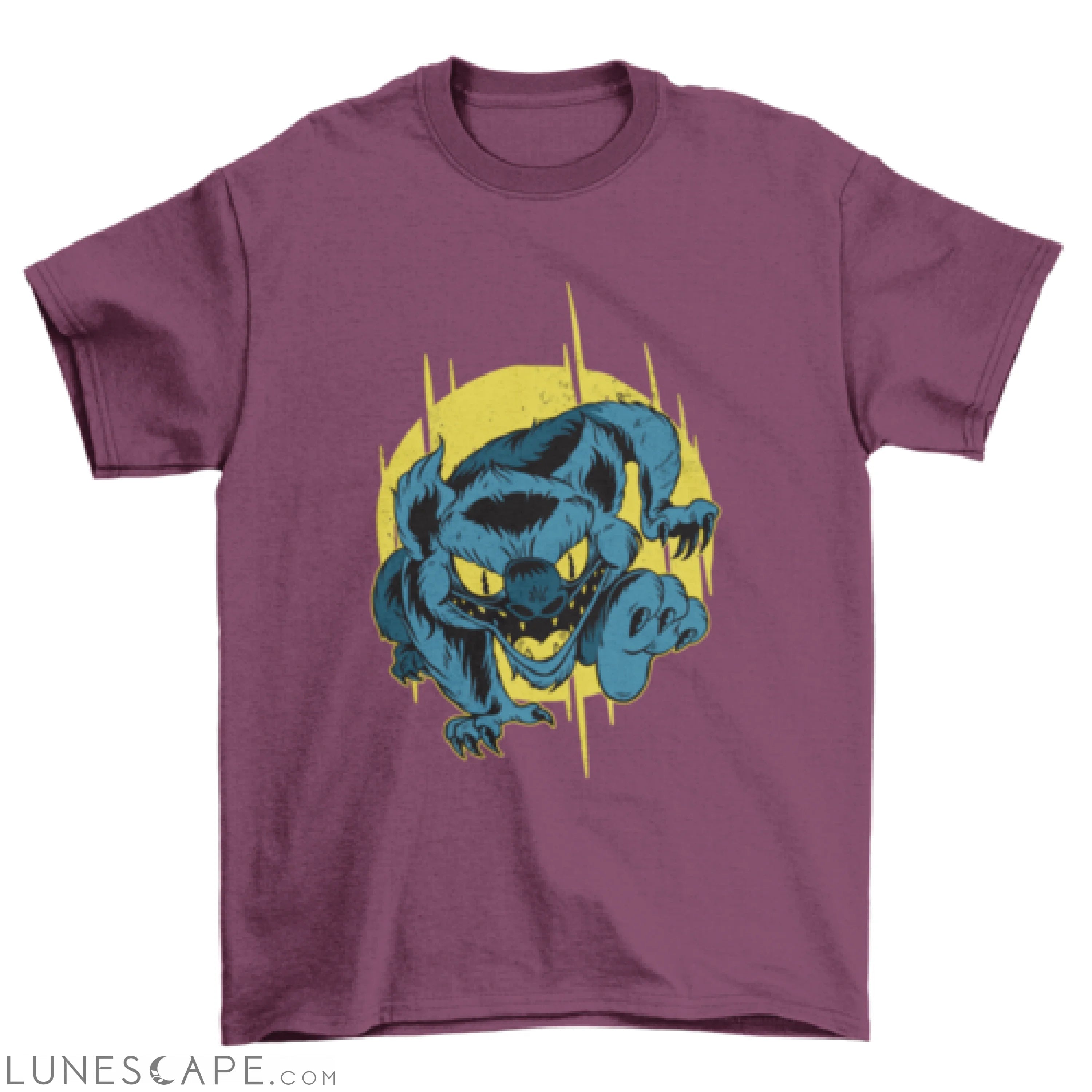 Charging Monster T-shirt Design LUNESCAPE
