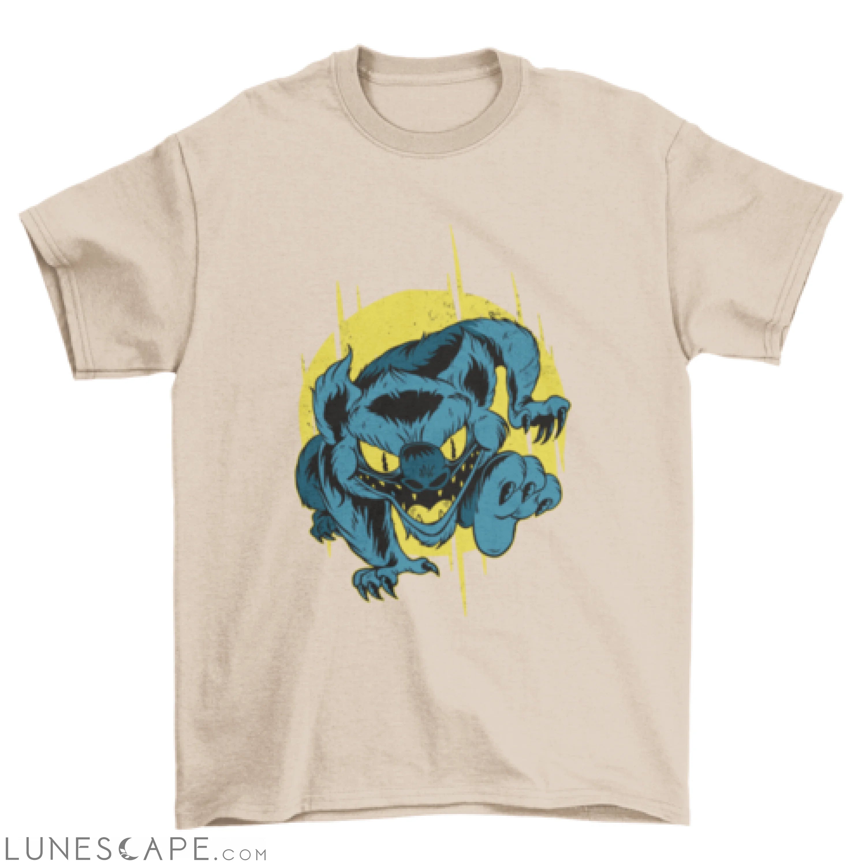 Charging Monster T-shirt Design LUNESCAPE