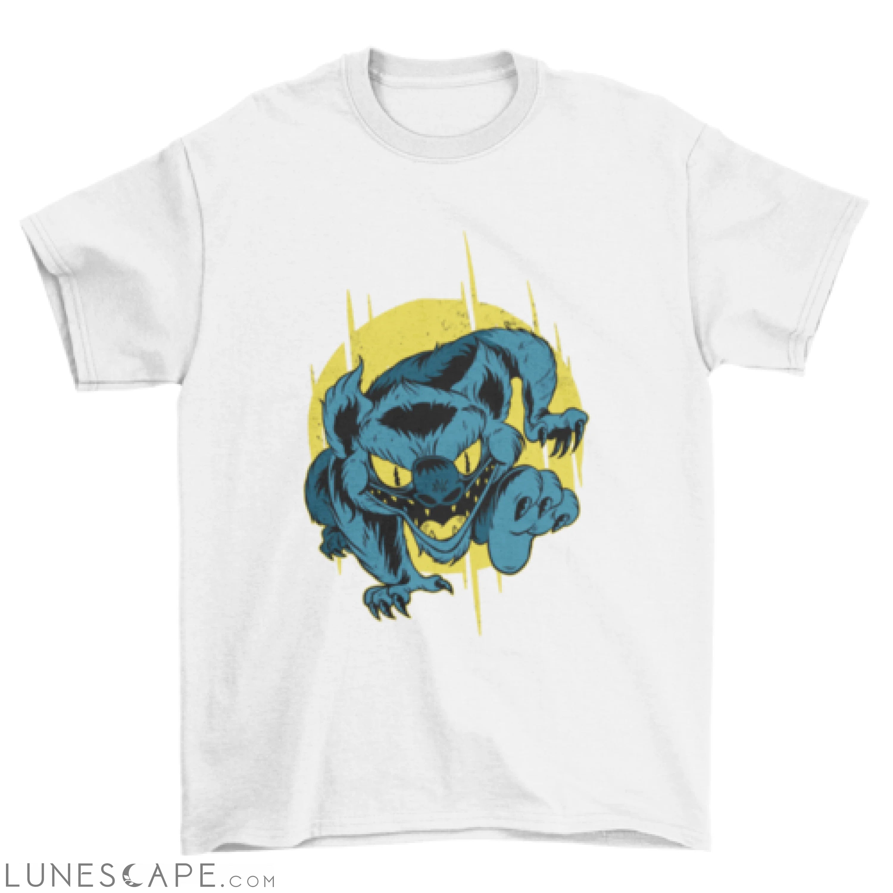 Charging Monster T-shirt Design LUNESCAPE