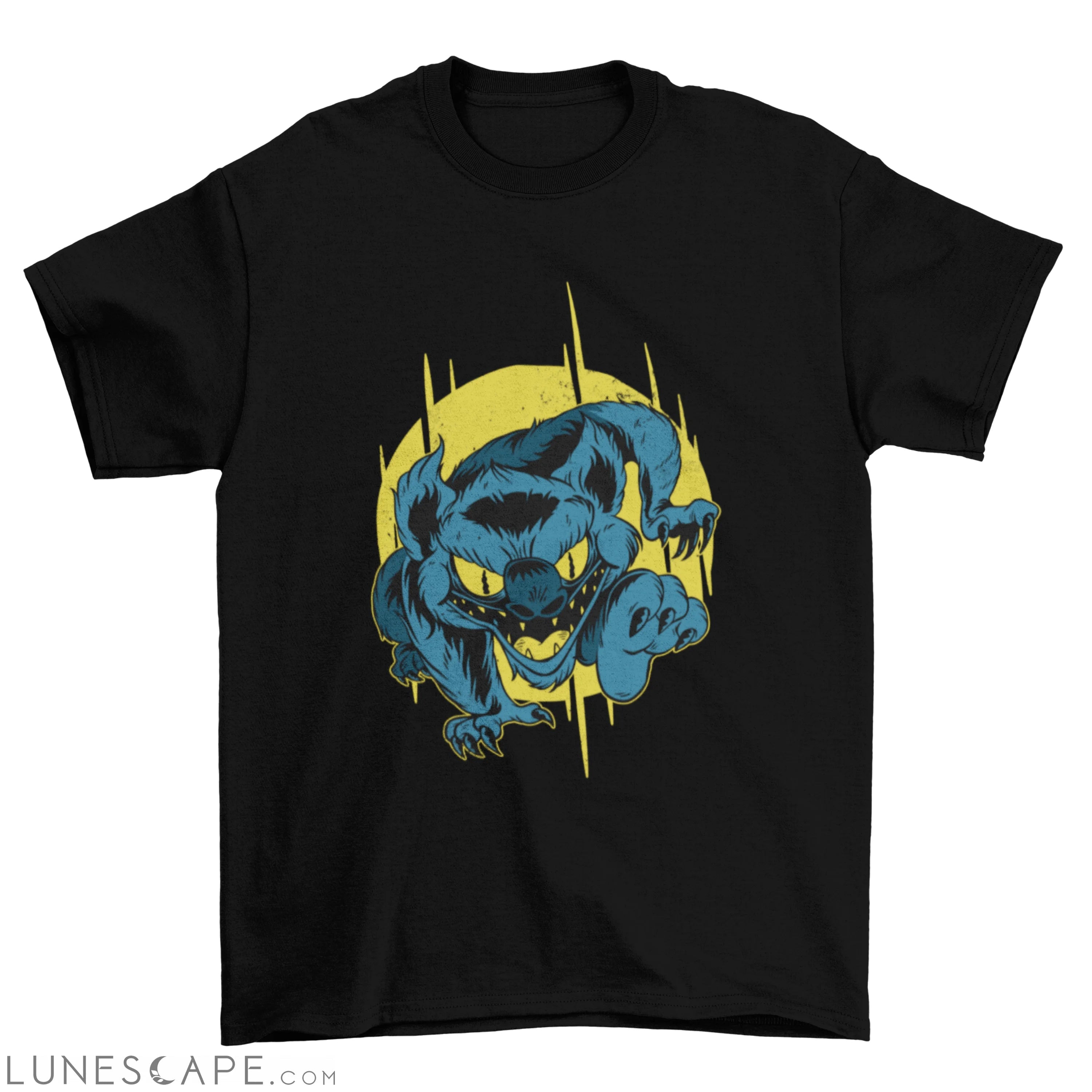Charging Monster T-shirt Design LUNESCAPE