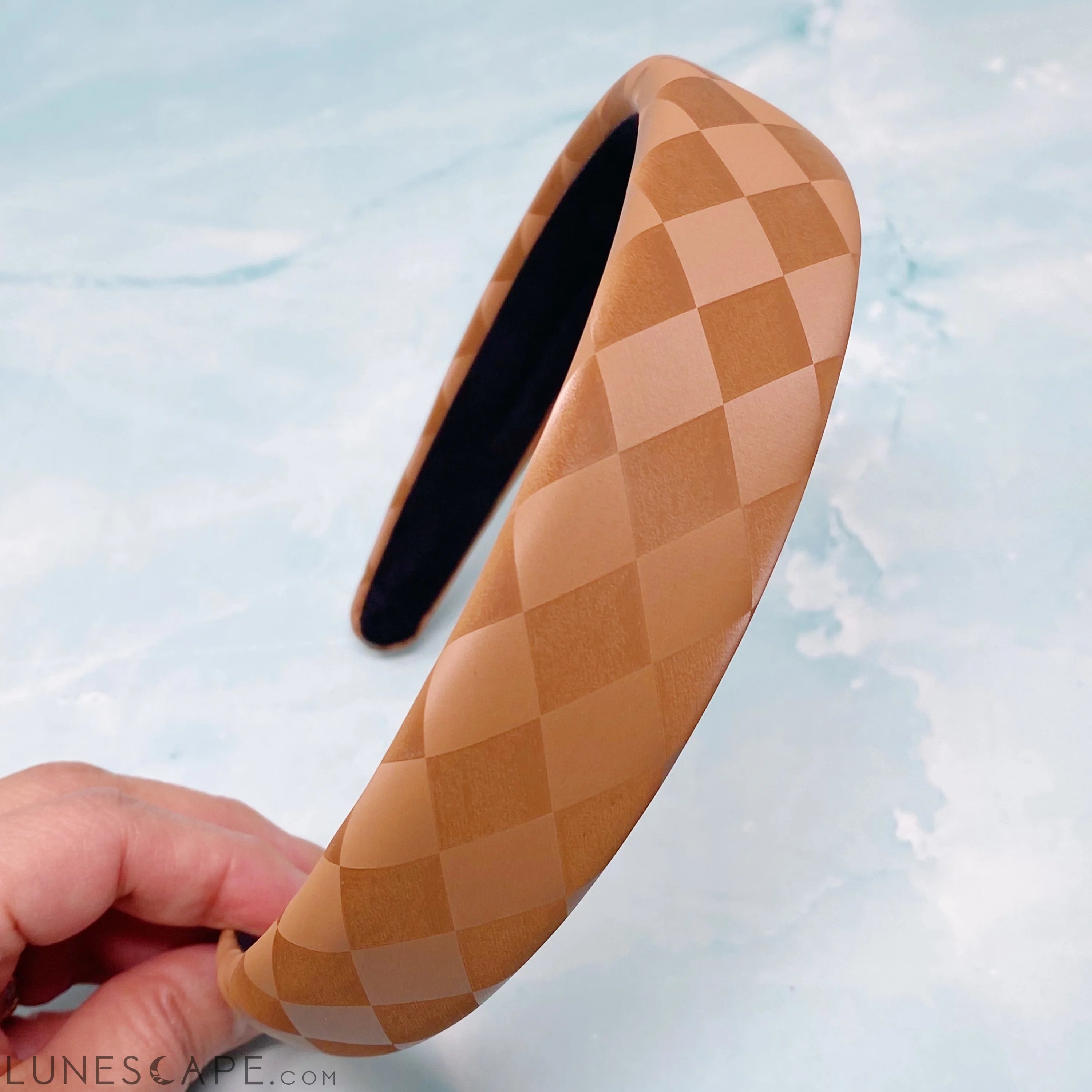 Checked in Mute Headband LUNESCAPE