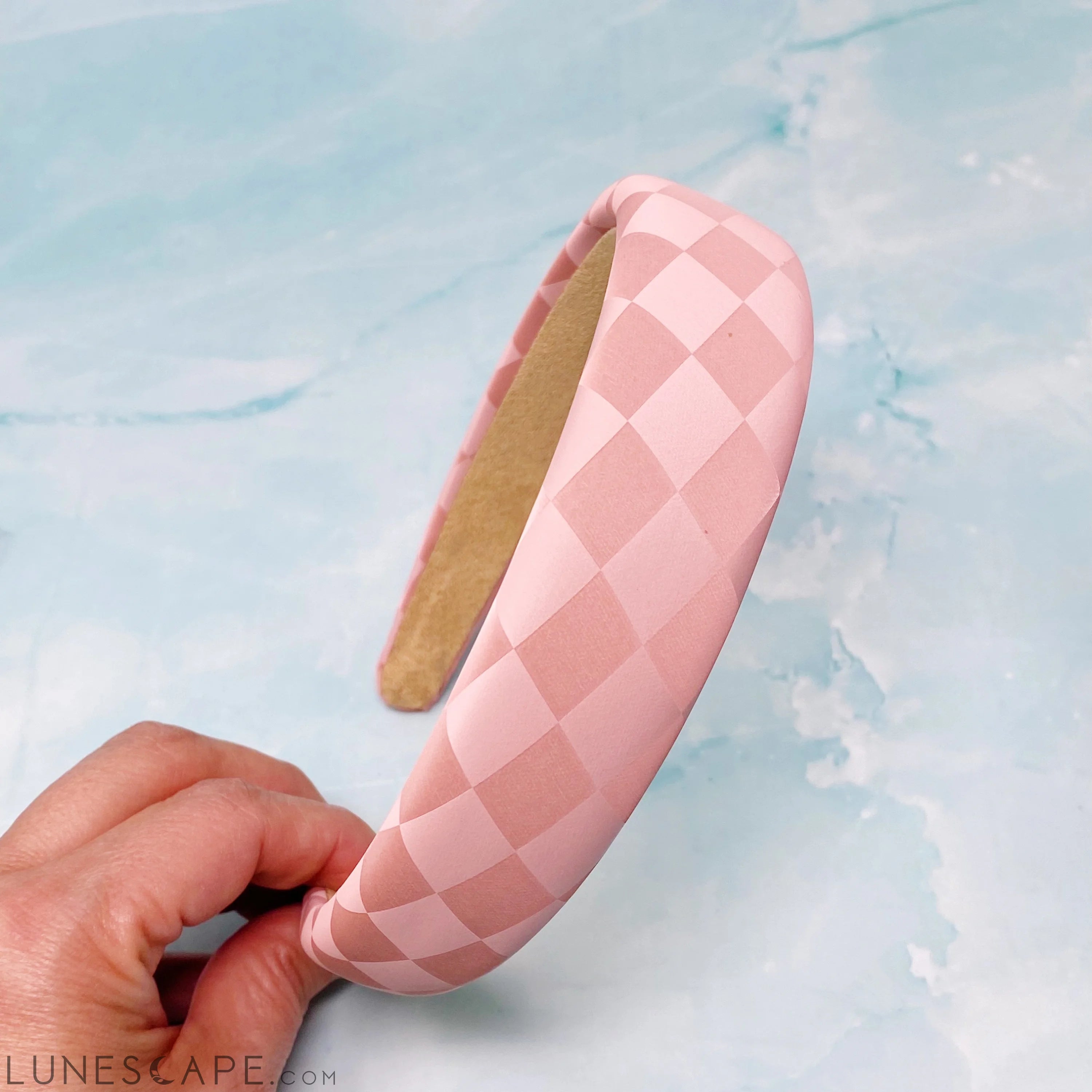 Checked in Mute Headband LUNESCAPE