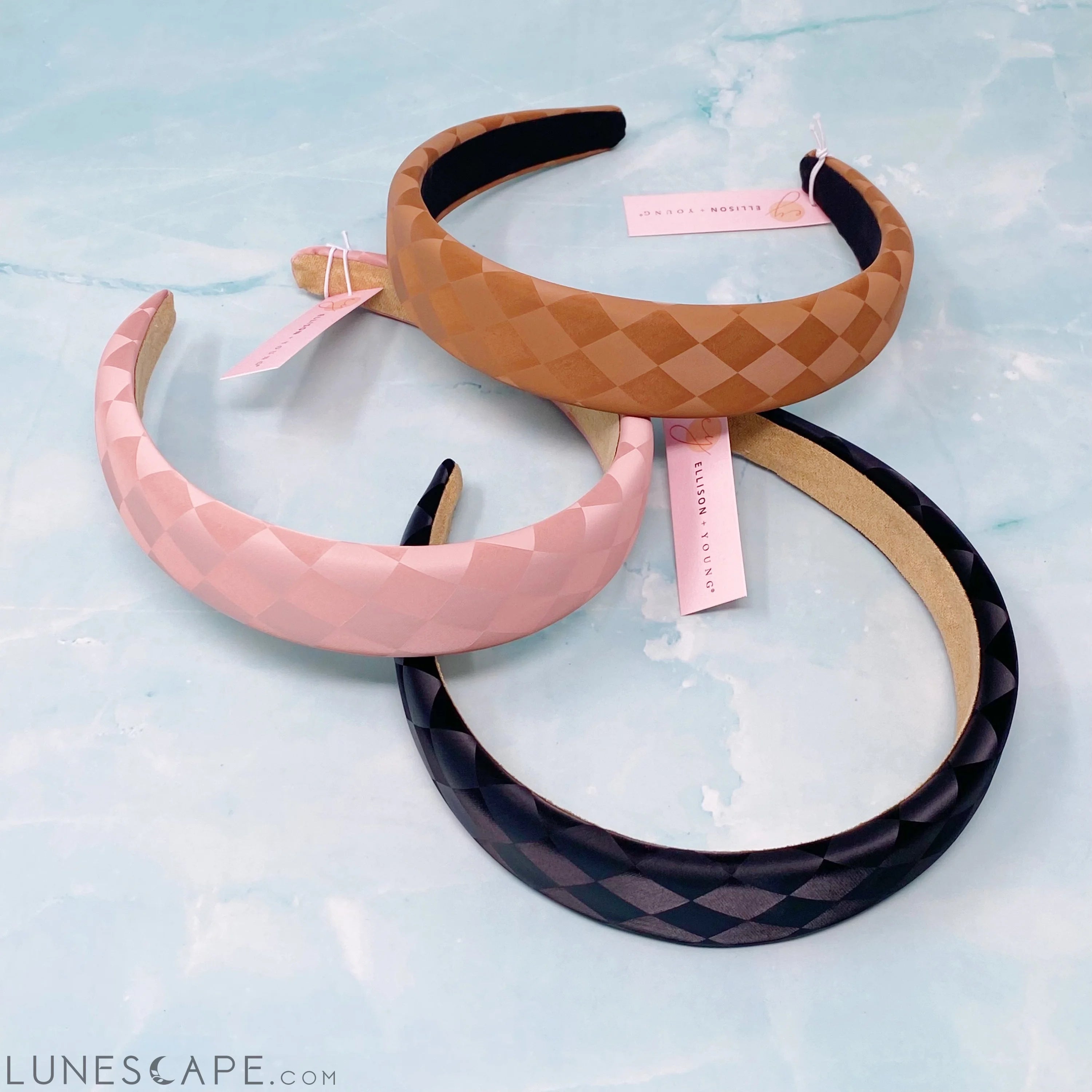 Checked in Mute Headband LUNESCAPE