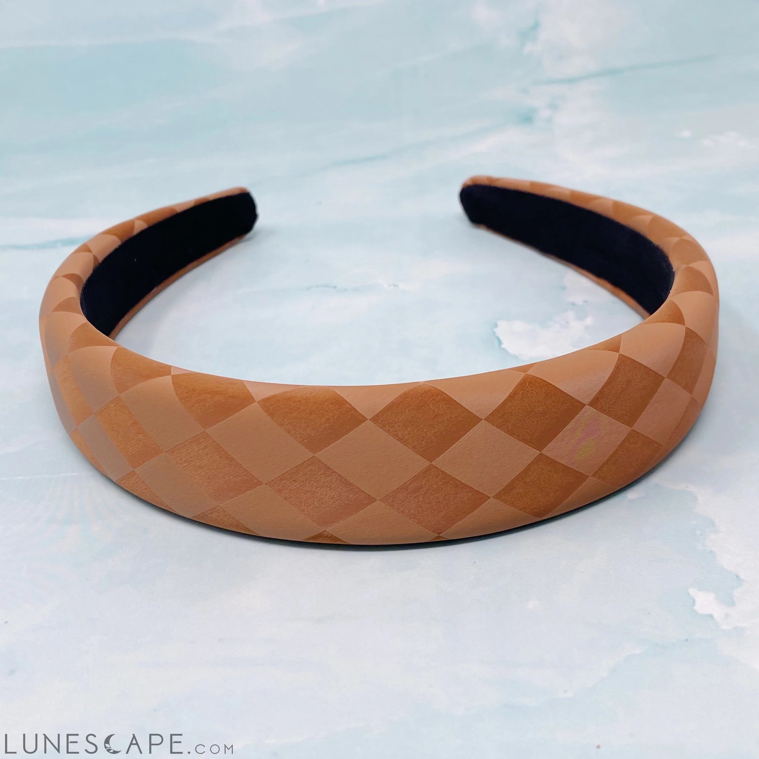 Checked in Mute Headband LUNESCAPE