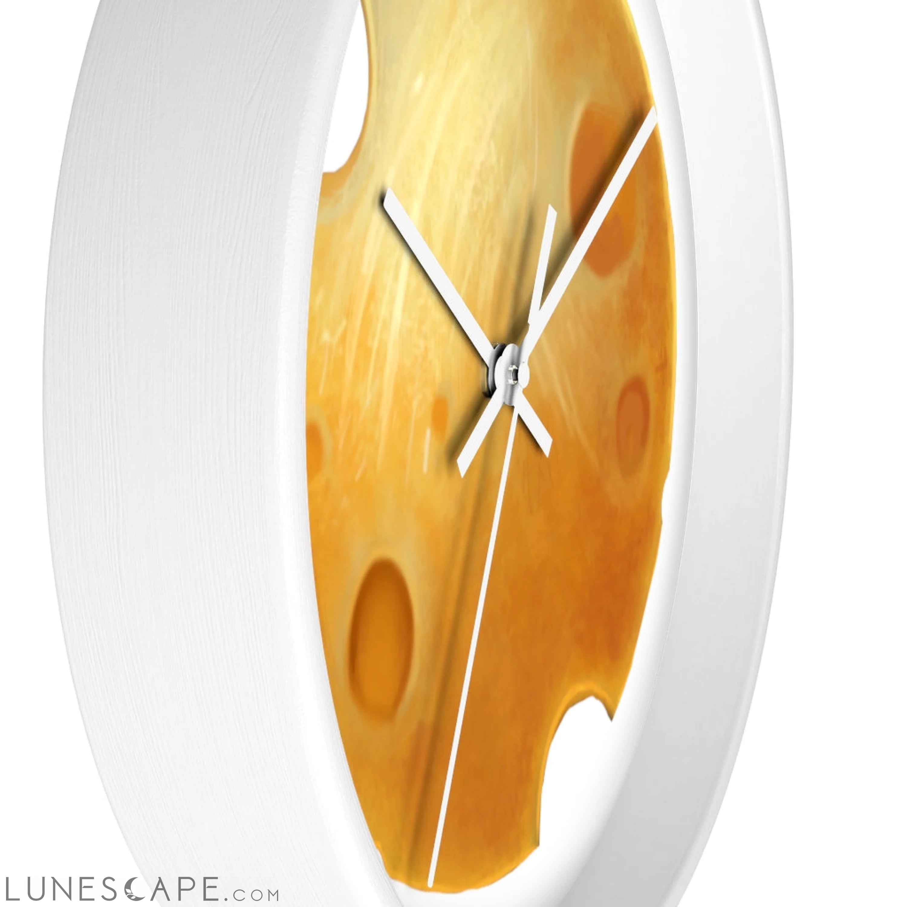Cheese Wall clock LUNESCAPE