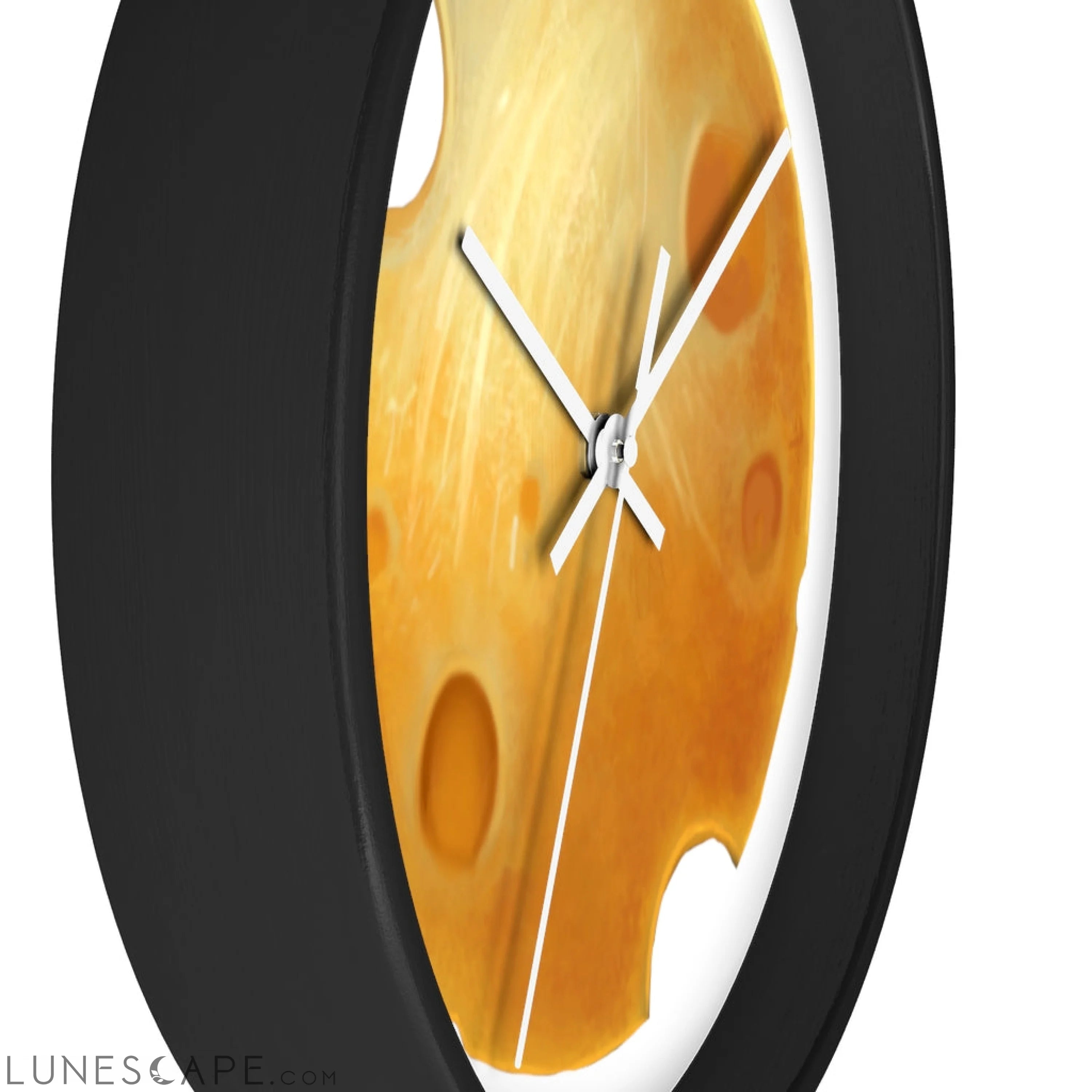 Cheese Wall clock LUNESCAPE