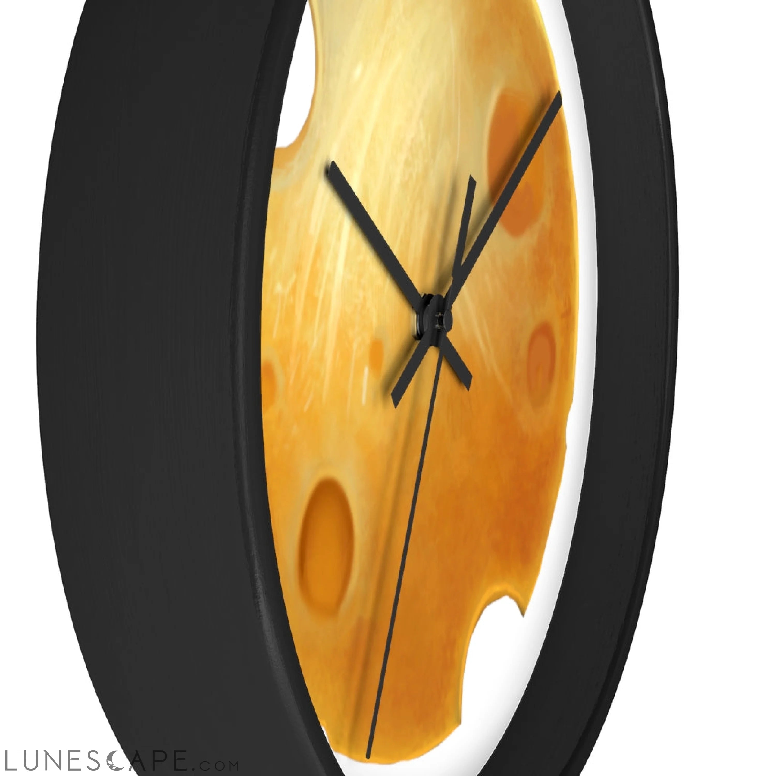 Cheese Wall clock LUNESCAPE