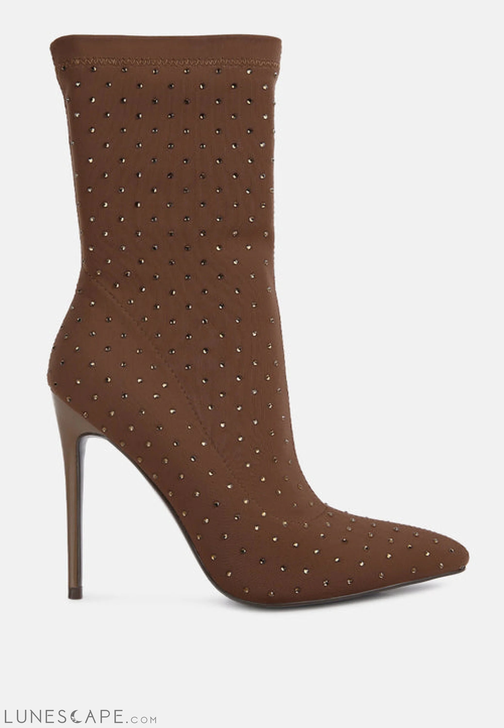Cheugy Embellished Ankle Boots LUNESCAPE