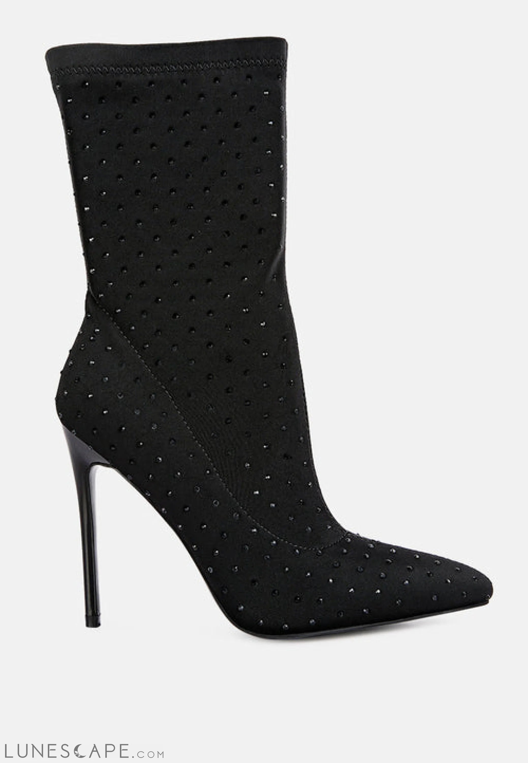Cheugy Embellished Ankle Boots LUNESCAPE