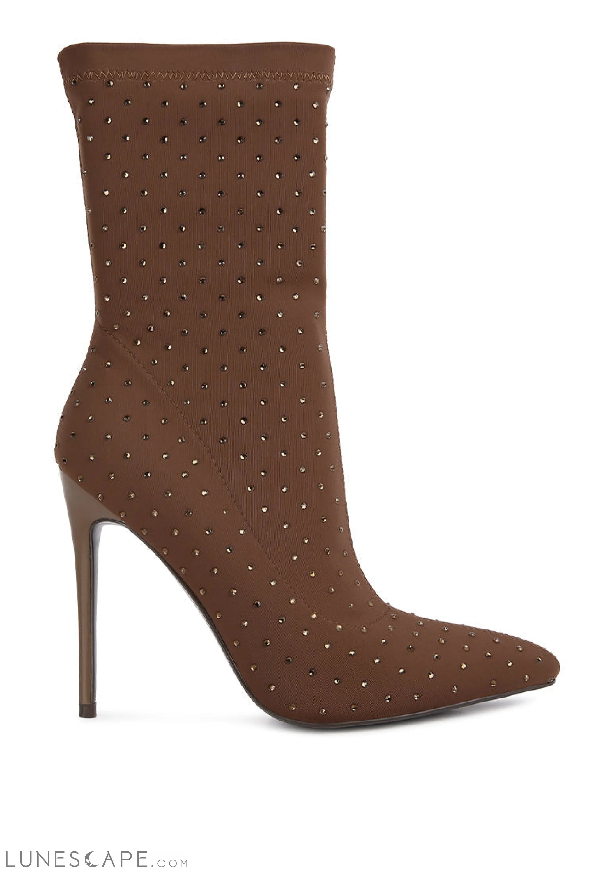 Cheugy Embellished Ankle Boots LUNESCAPE