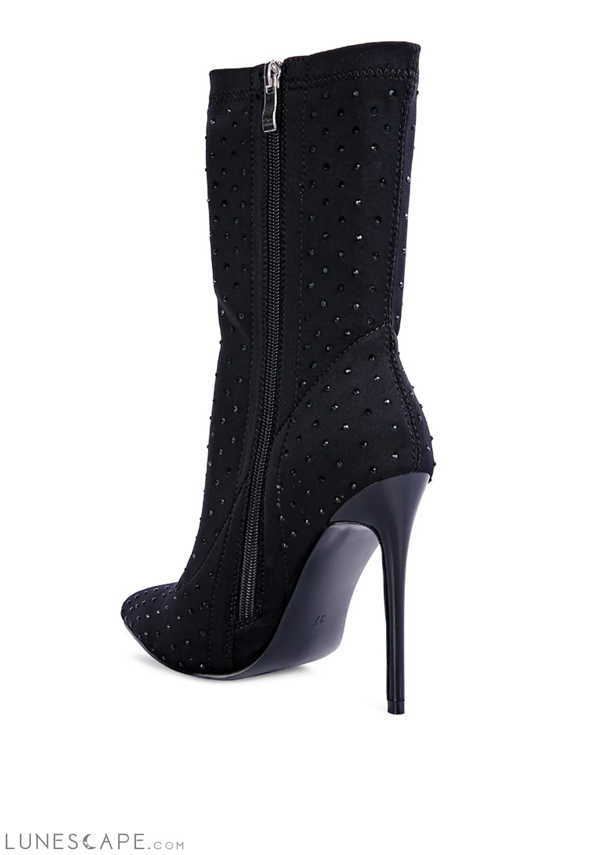 Cheugy Embellished Ankle Boots LUNESCAPE
