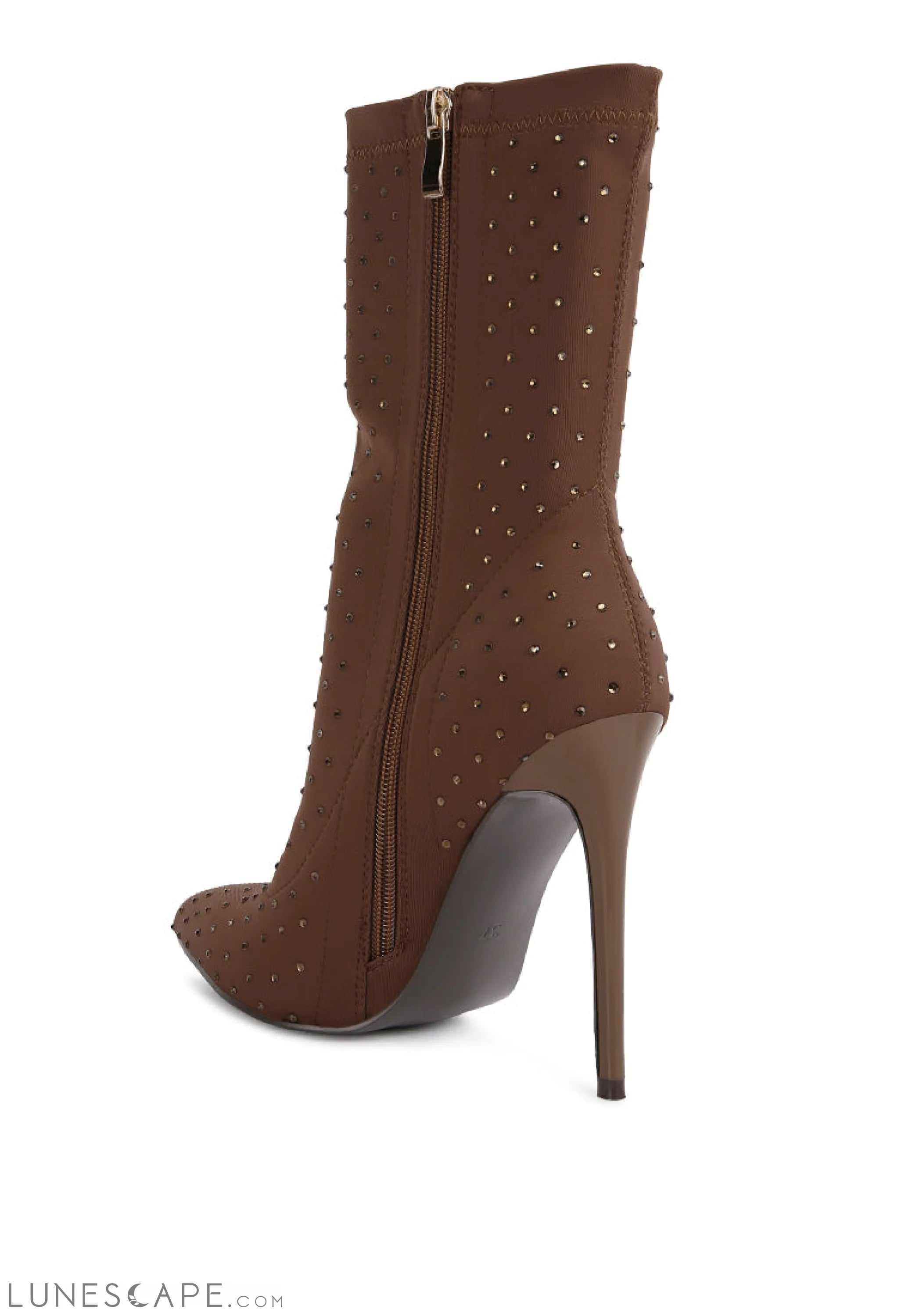 Cheugy Embellished Ankle Boots LUNESCAPE