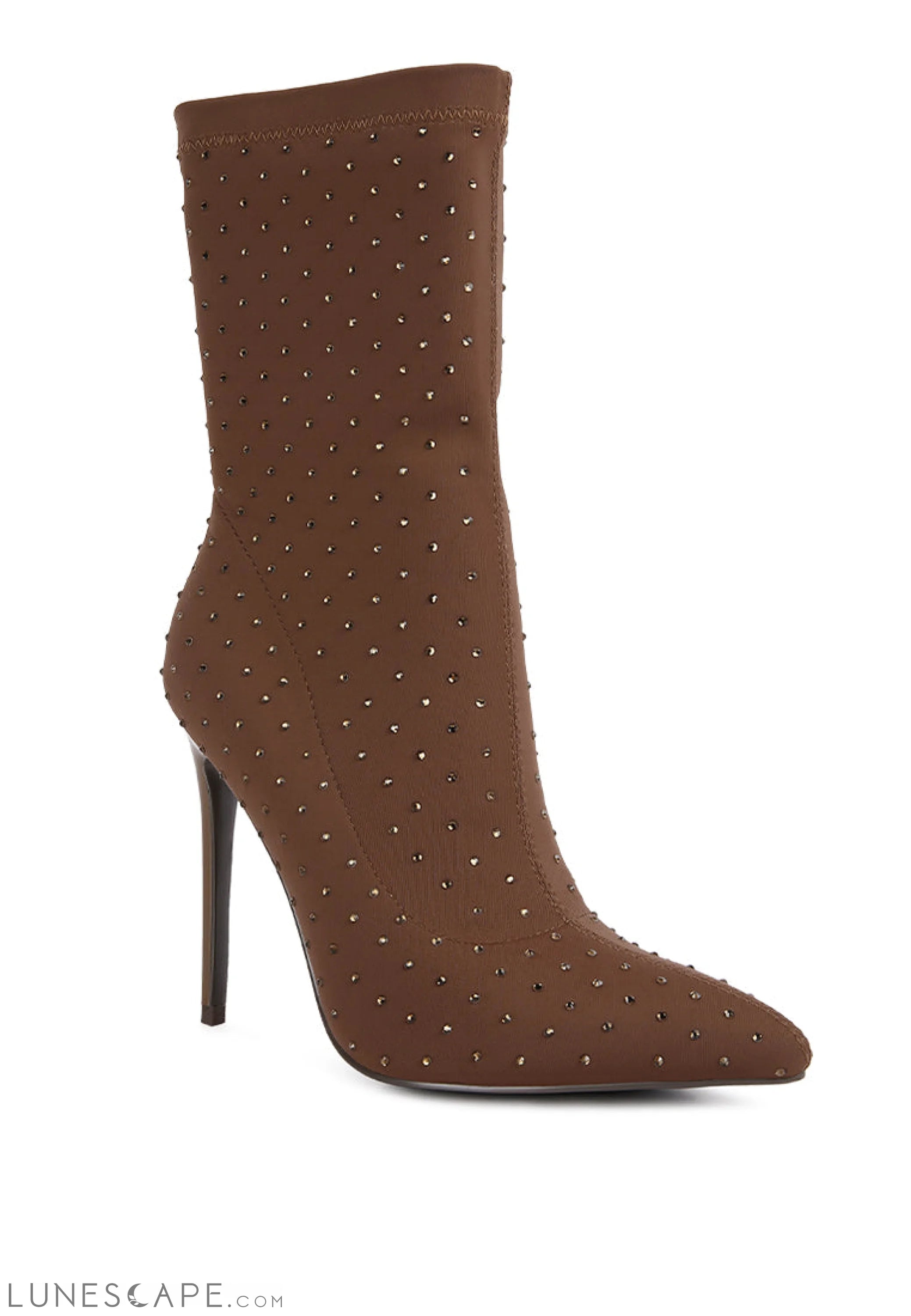 Cheugy Embellished Ankle Boots LUNESCAPE