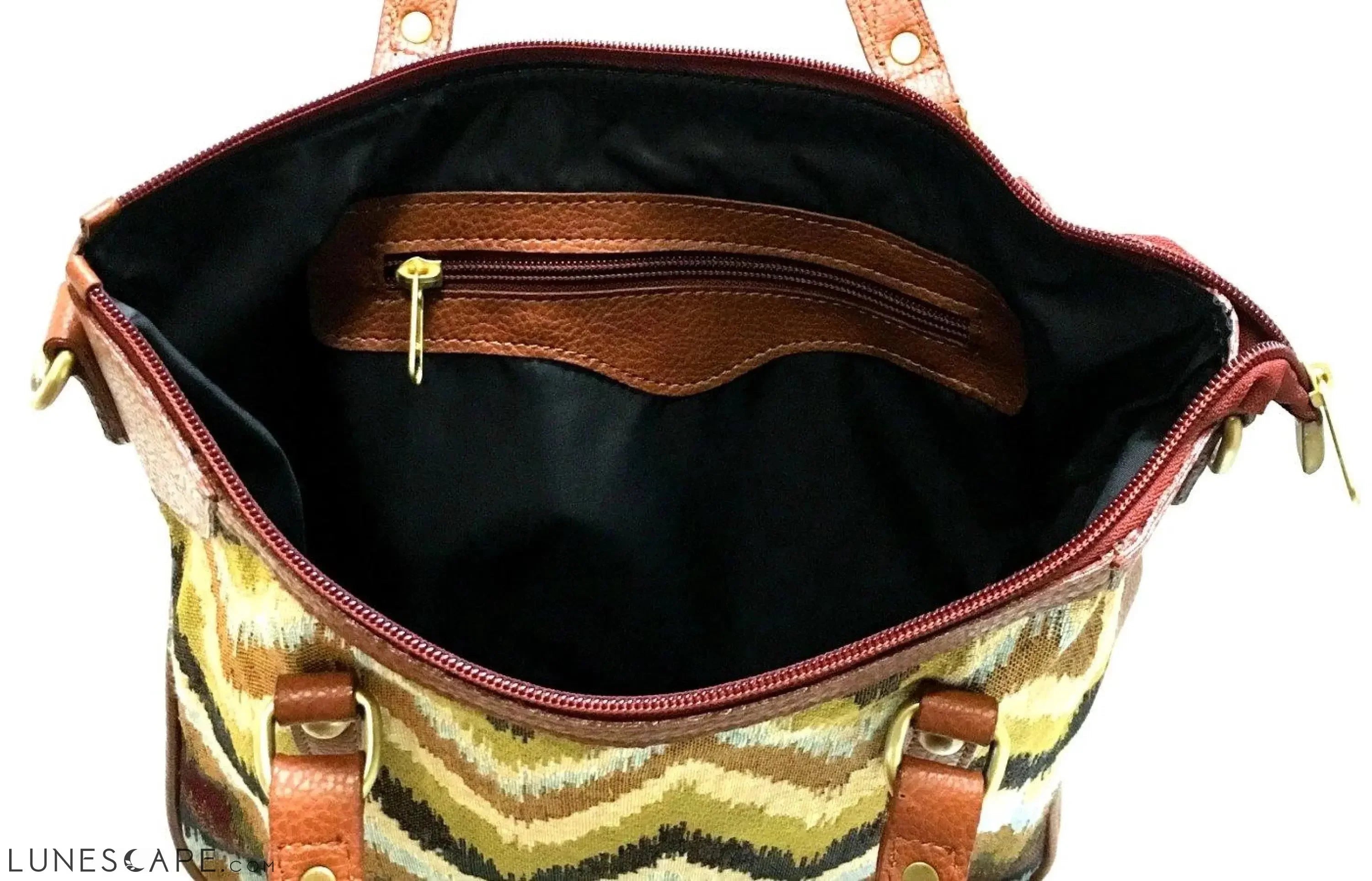 Chevron 15" Shoulder Tote LUNESCAPE