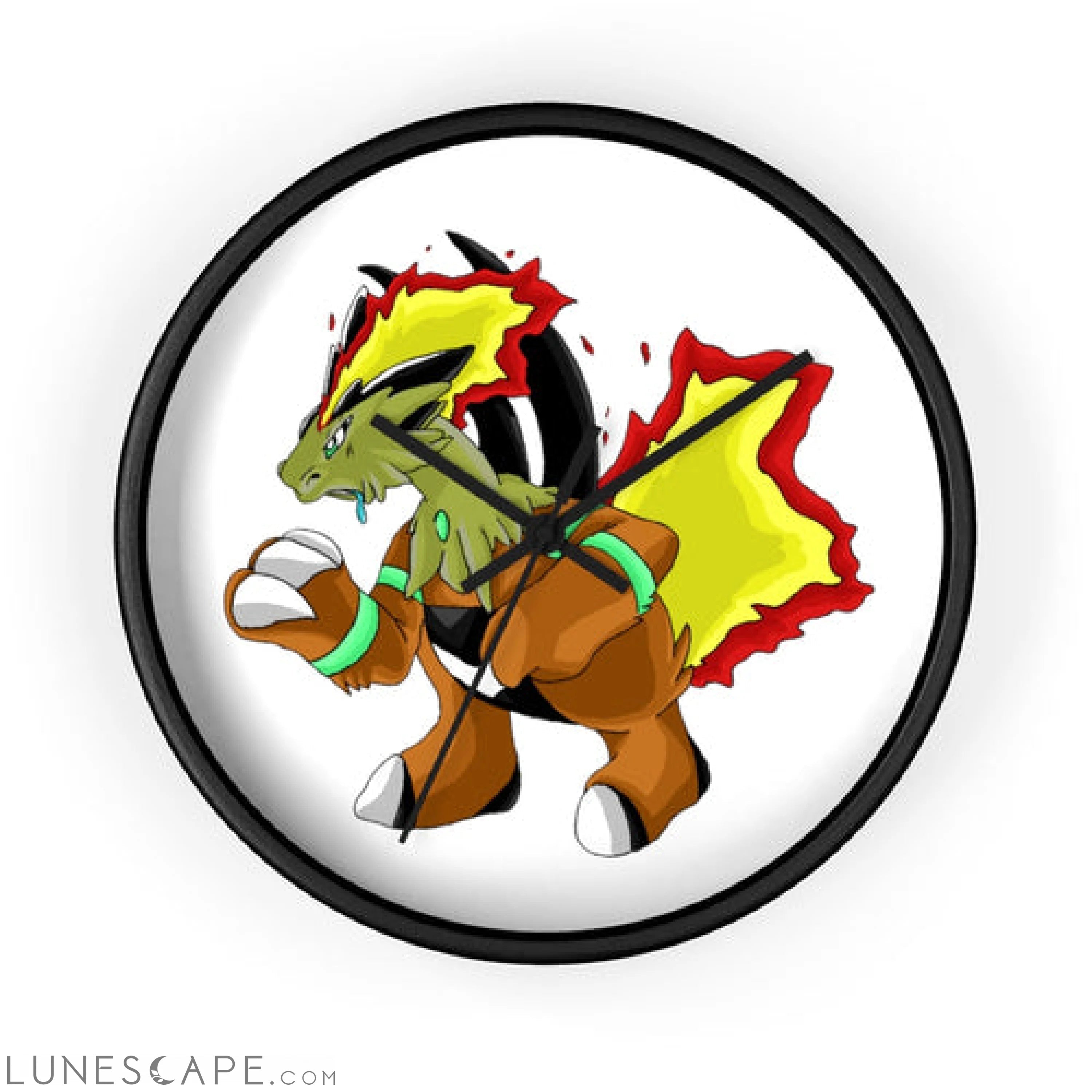Chibakzu Wall clock LUNESCAPE