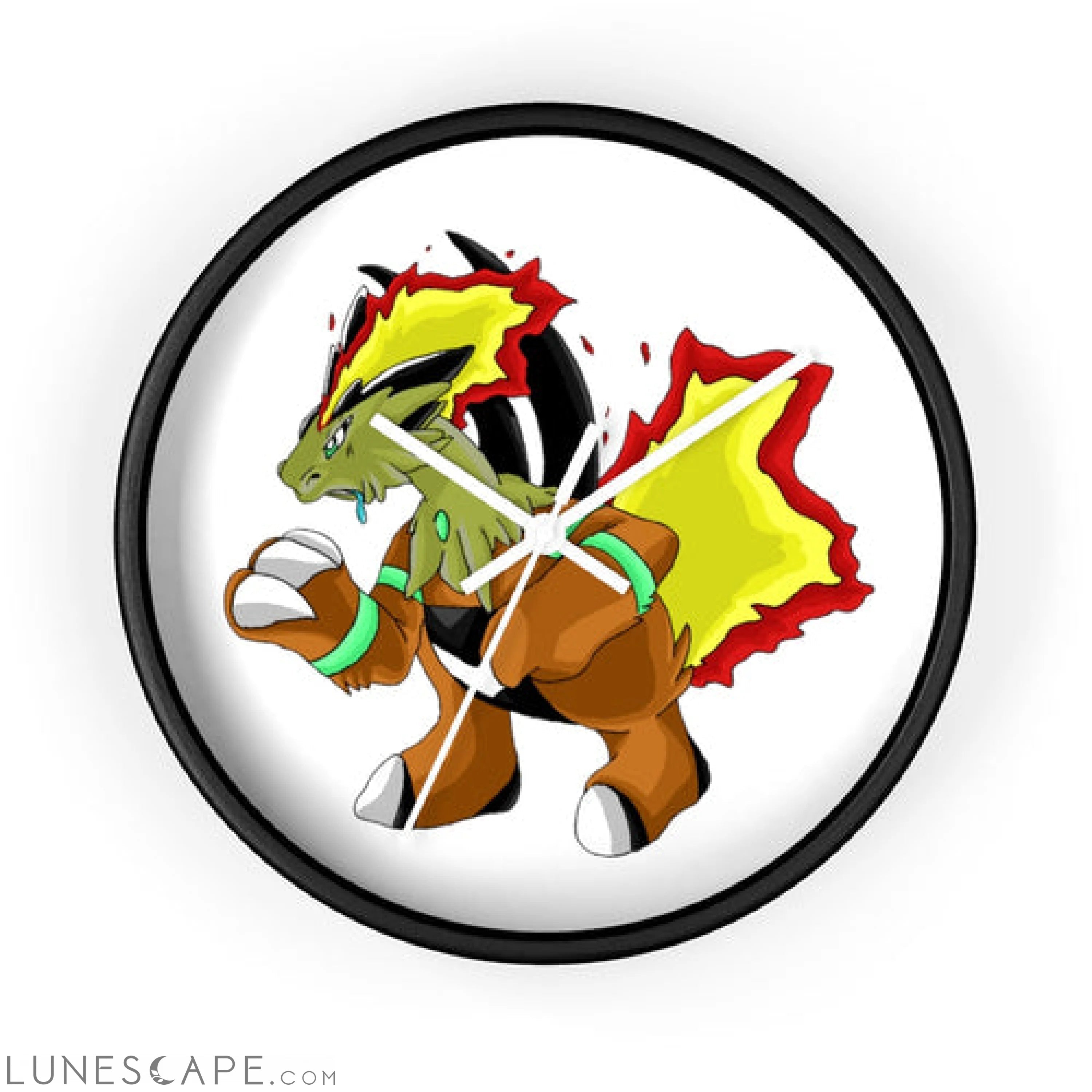 Chibakzu Wall clock LUNESCAPE