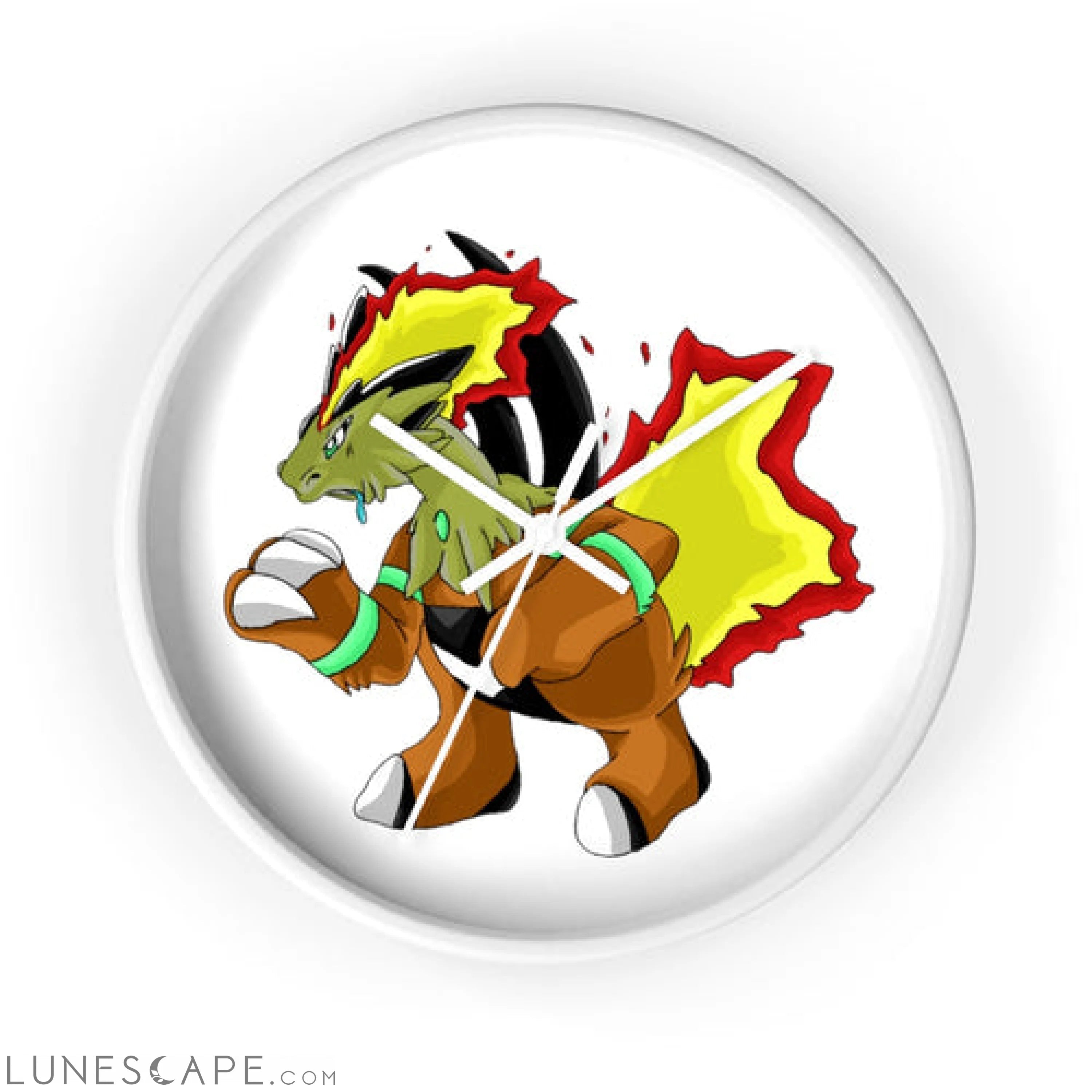 Chibakzu Wall clock LUNESCAPE