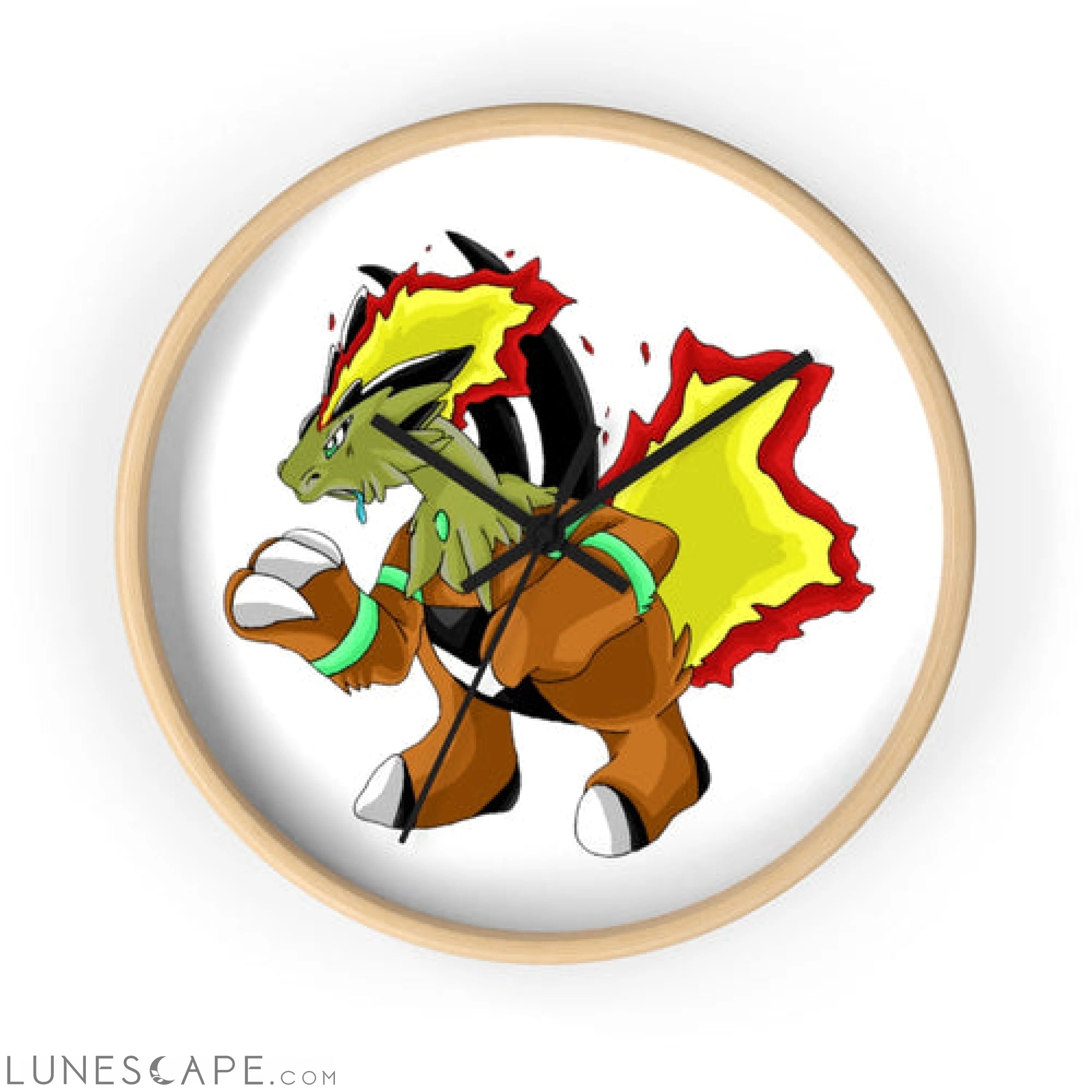 Chibakzu Wall clock LUNESCAPE