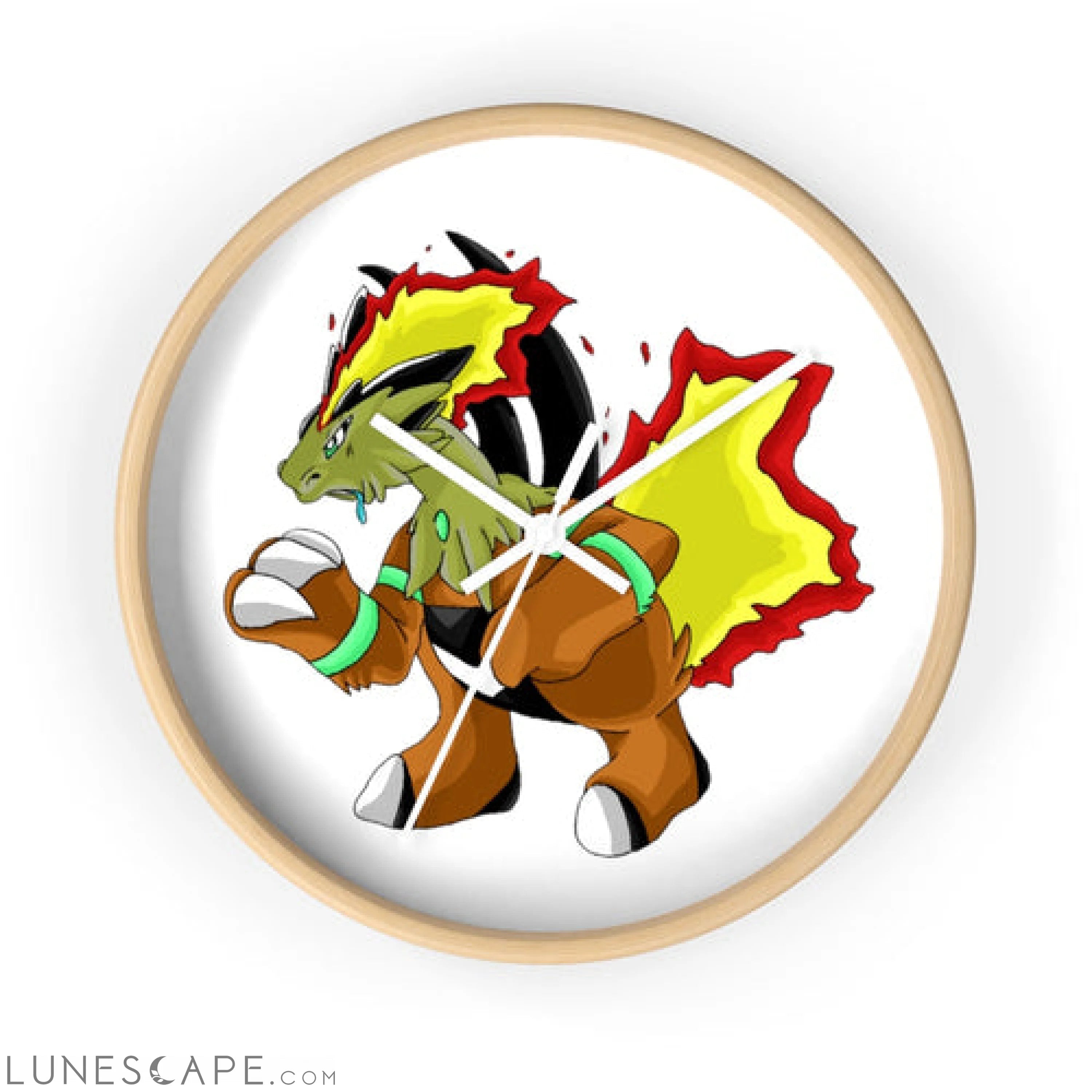Chibakzu Wall clock LUNESCAPE