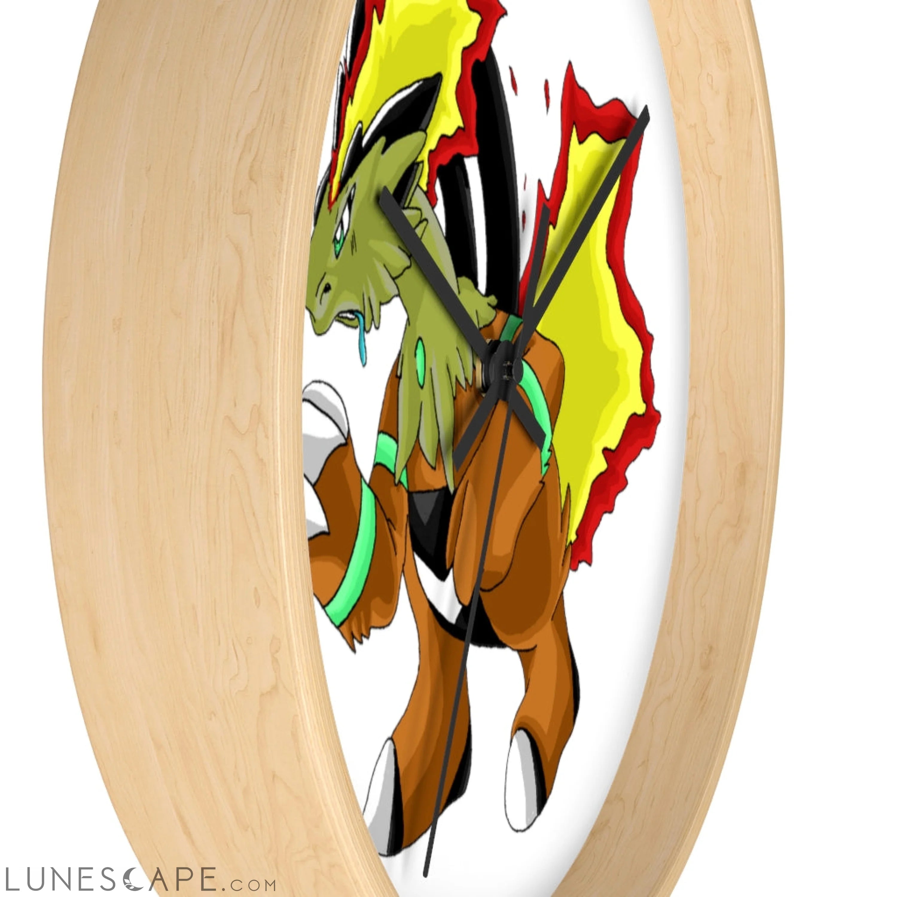 Chibakzu Wall clock LUNESCAPE