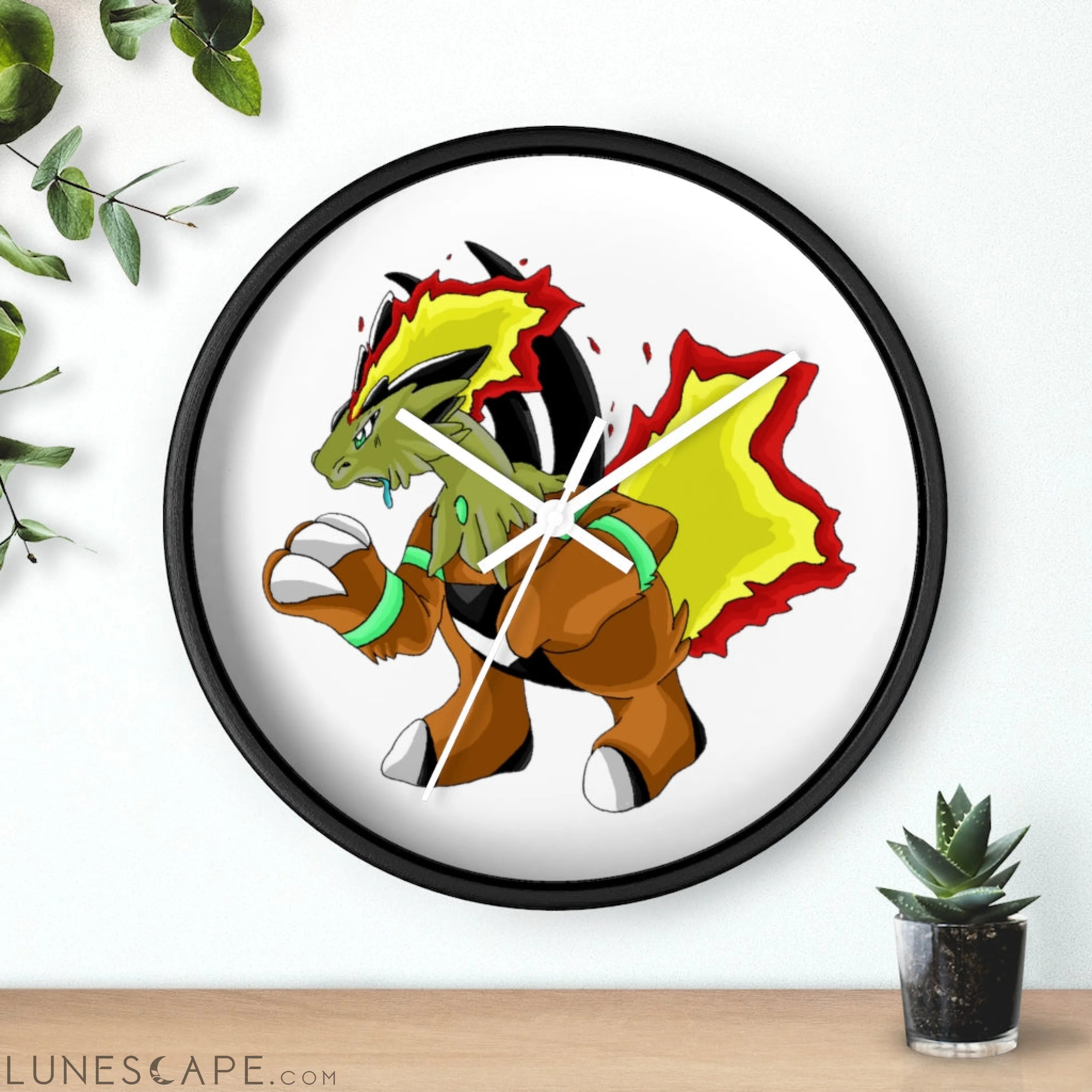 Chibakzu Wall clock LUNESCAPE