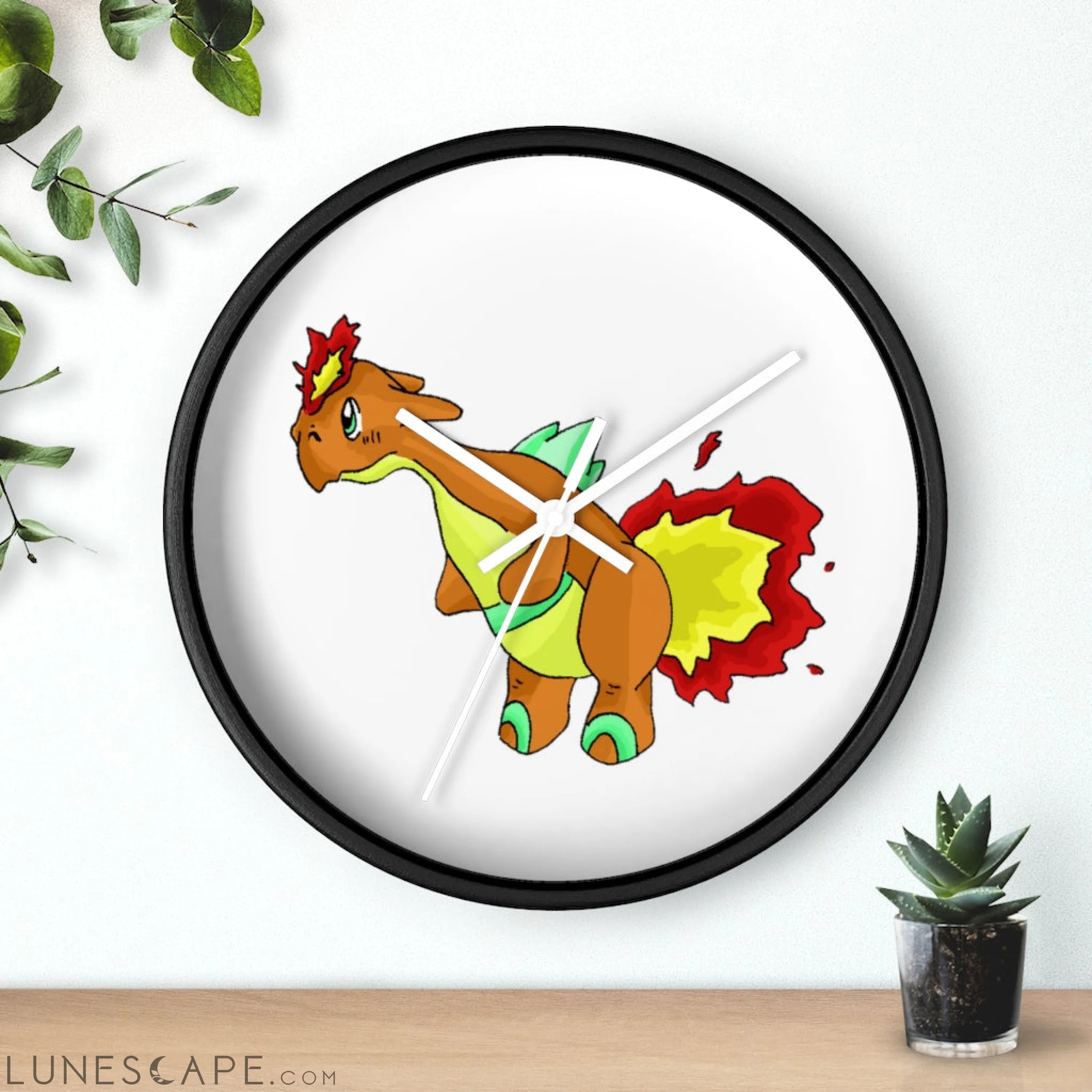 Chibiki Wall clock LUNESCAPE