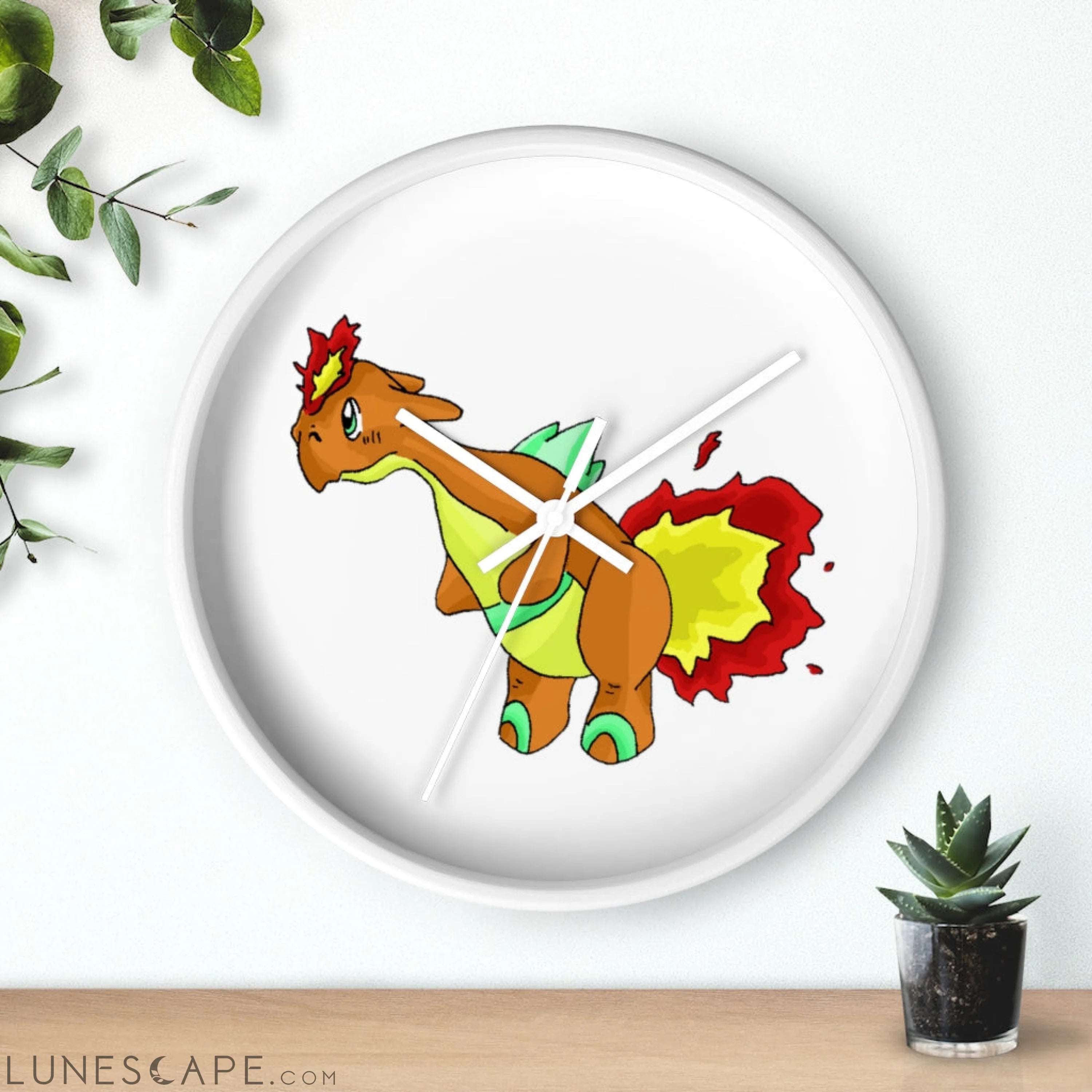 Chibiki Wall clock LUNESCAPE