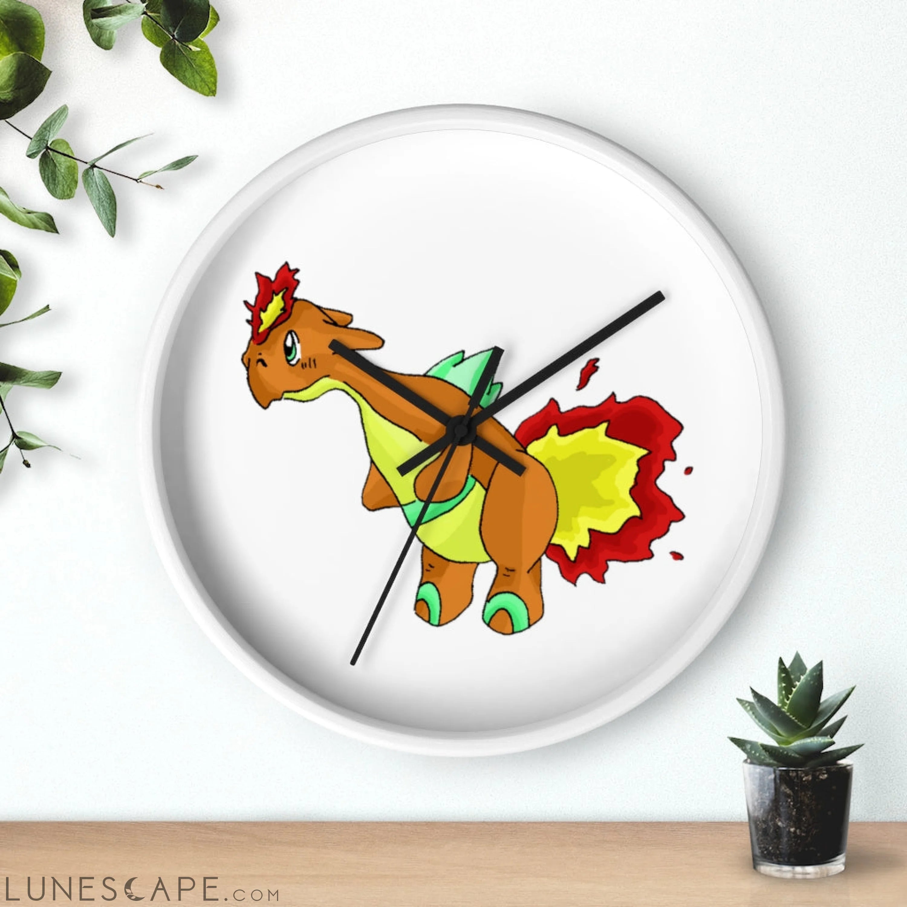 Chibiki Wall clock LUNESCAPE