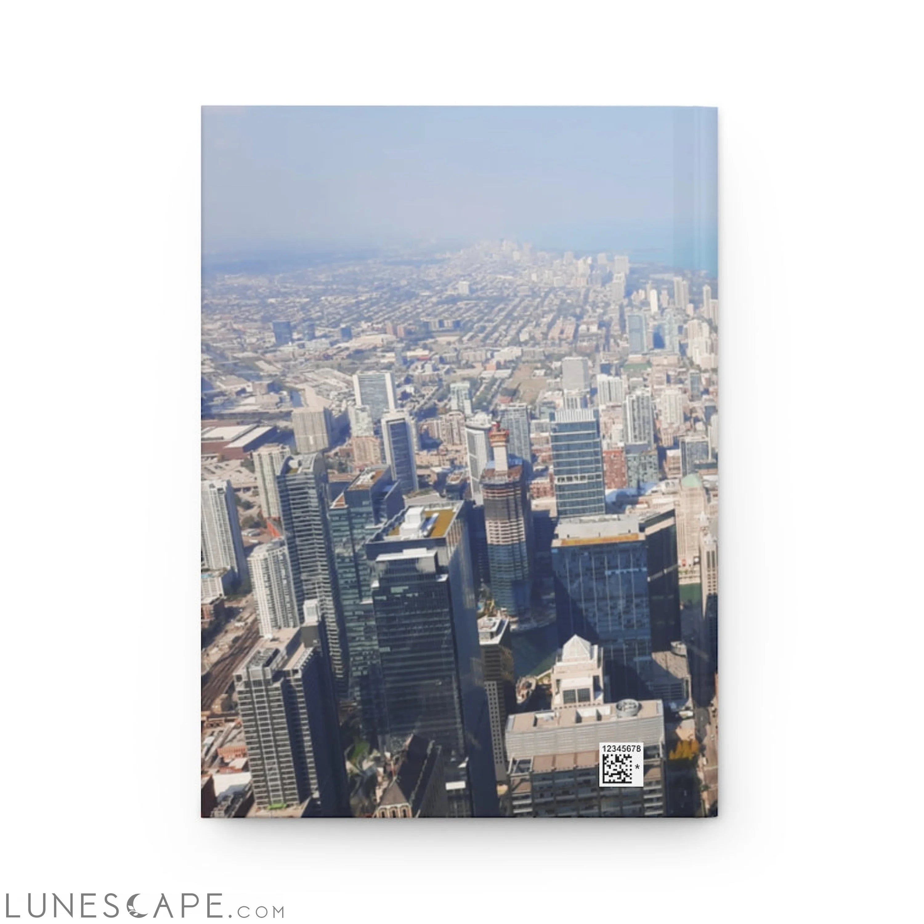 Chicago Skyline Hardcover Journal Matte LUNESCAPE