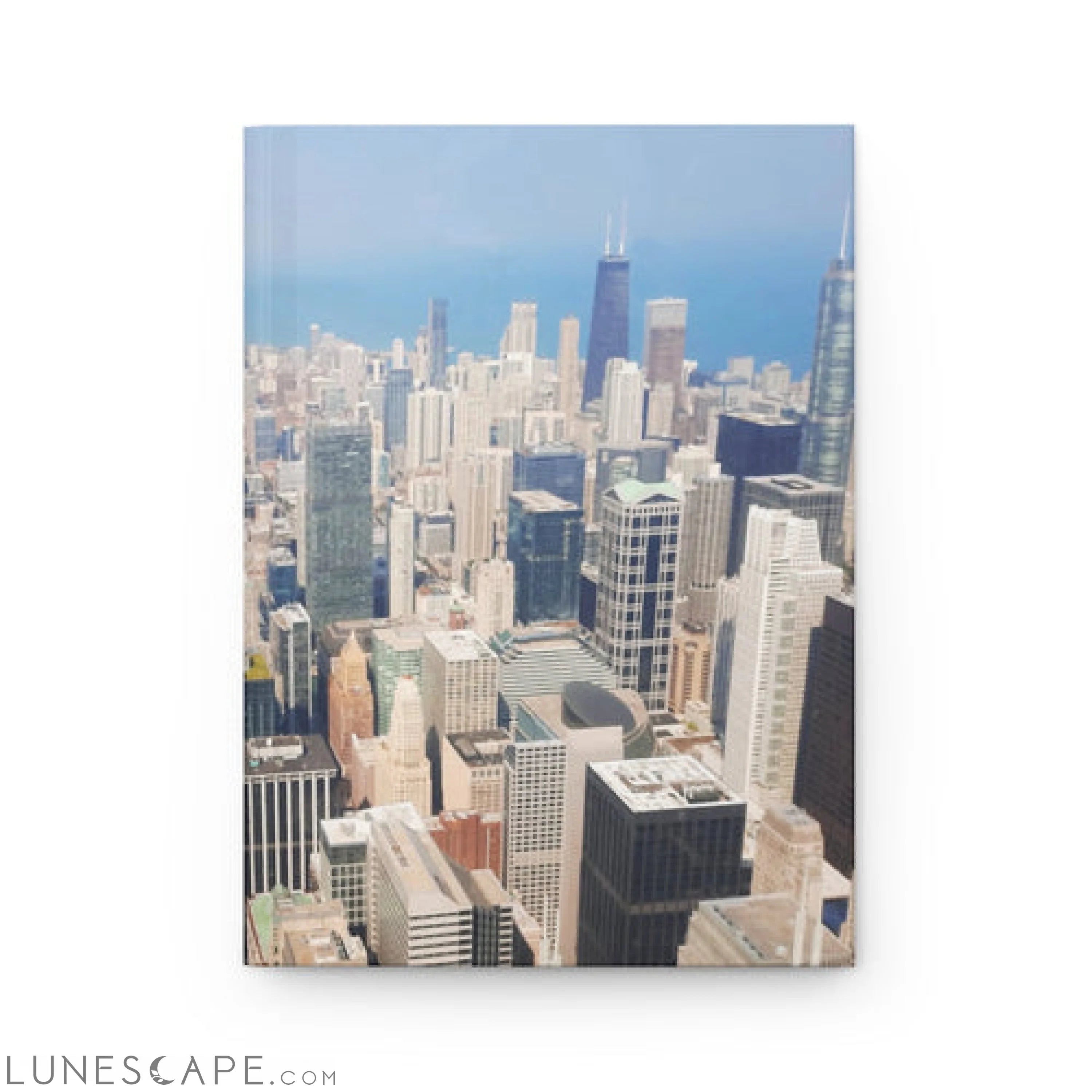 Chicago Skyline Hardcover Journal Matte LUNESCAPE