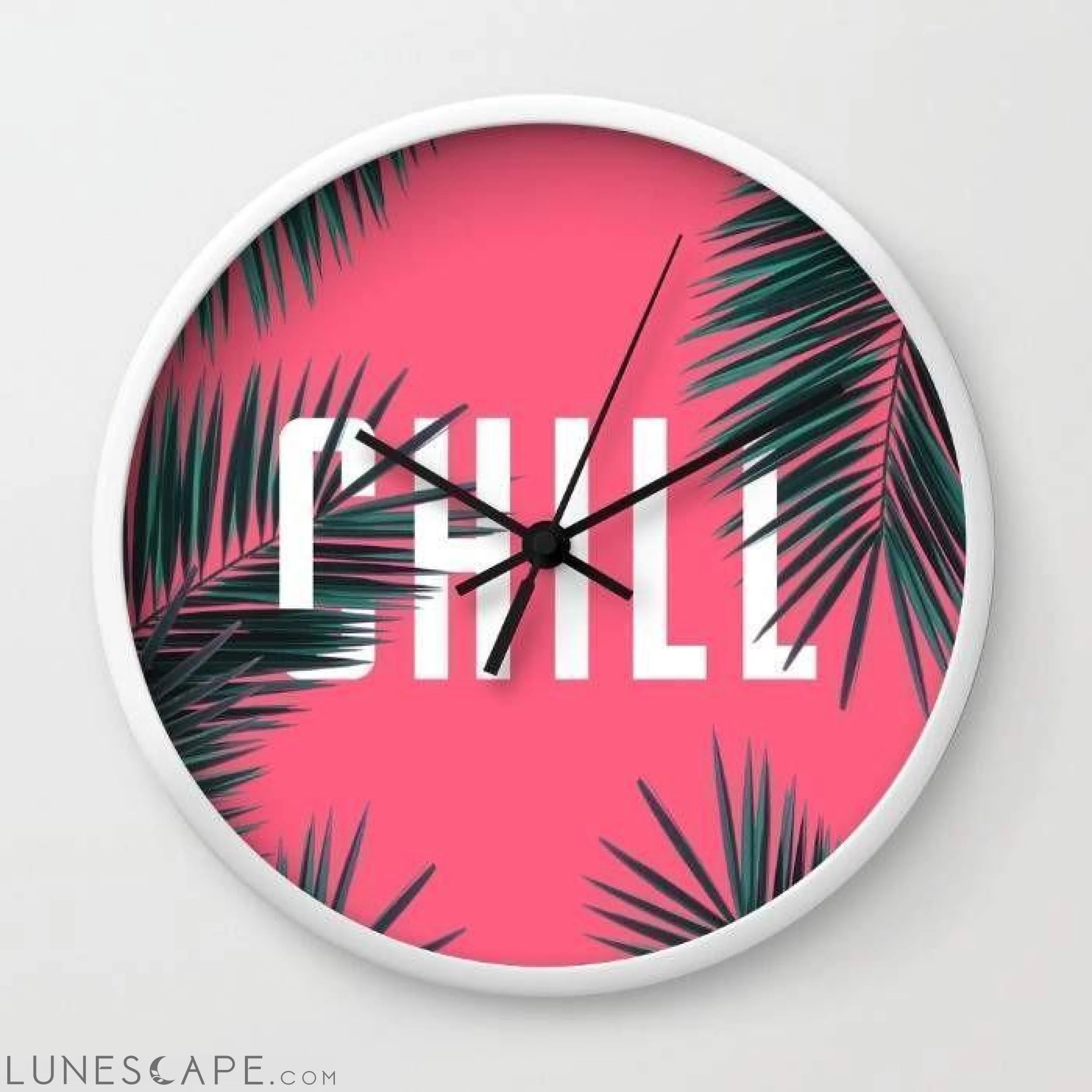 Chill Wall Clock LUNESCAPE