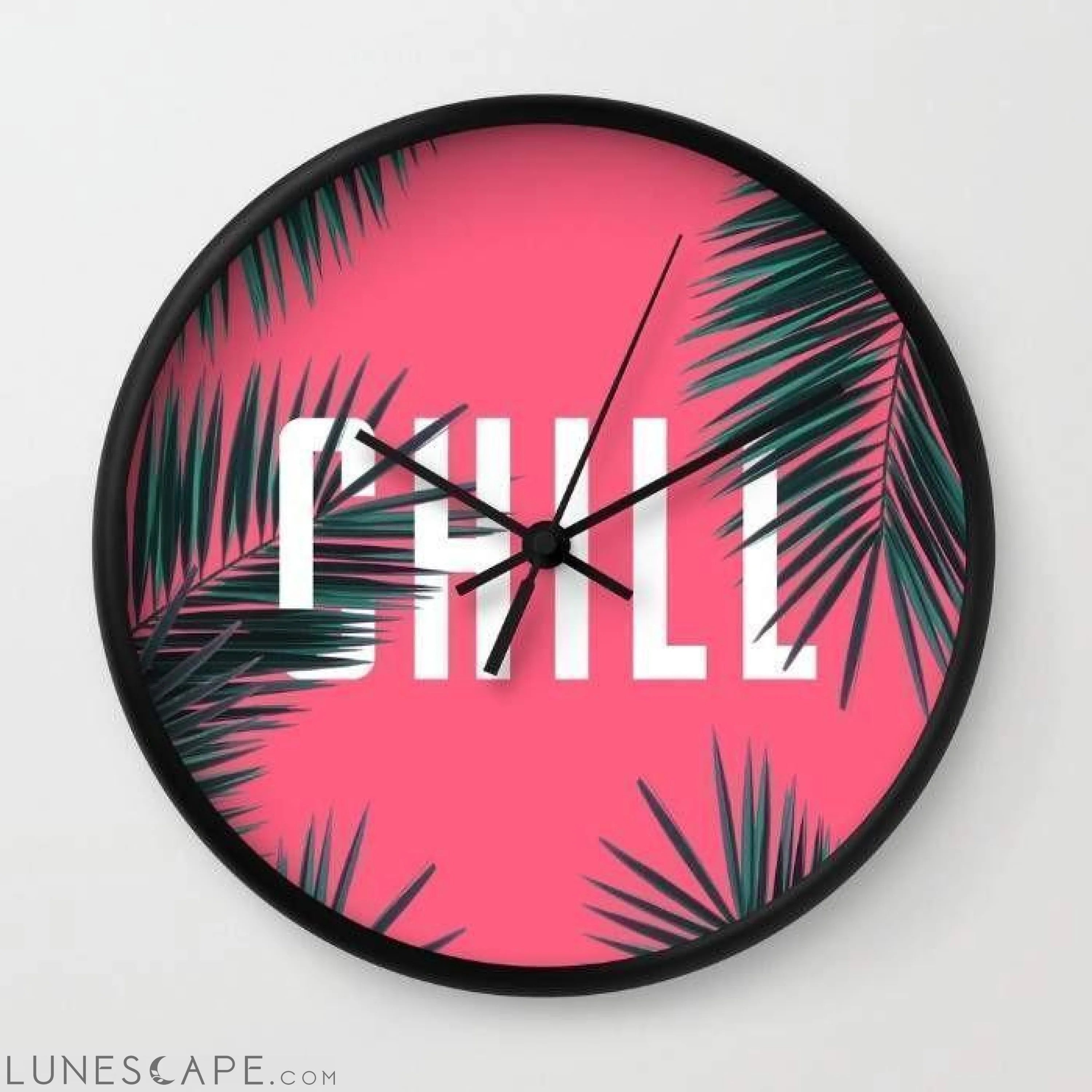 Chill Wall Clock LUNESCAPE