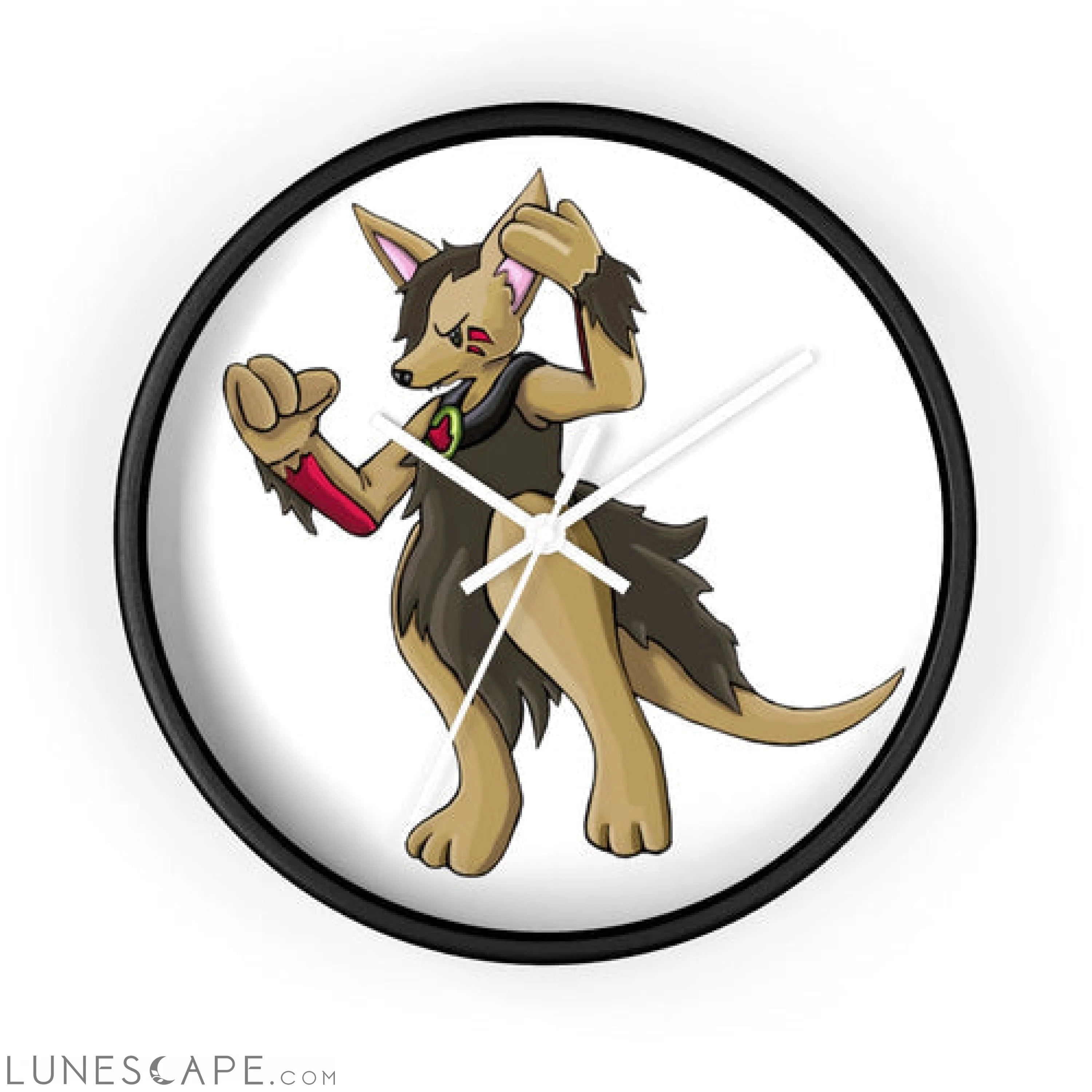 Chiwuadud Wall clock LUNESCAPE