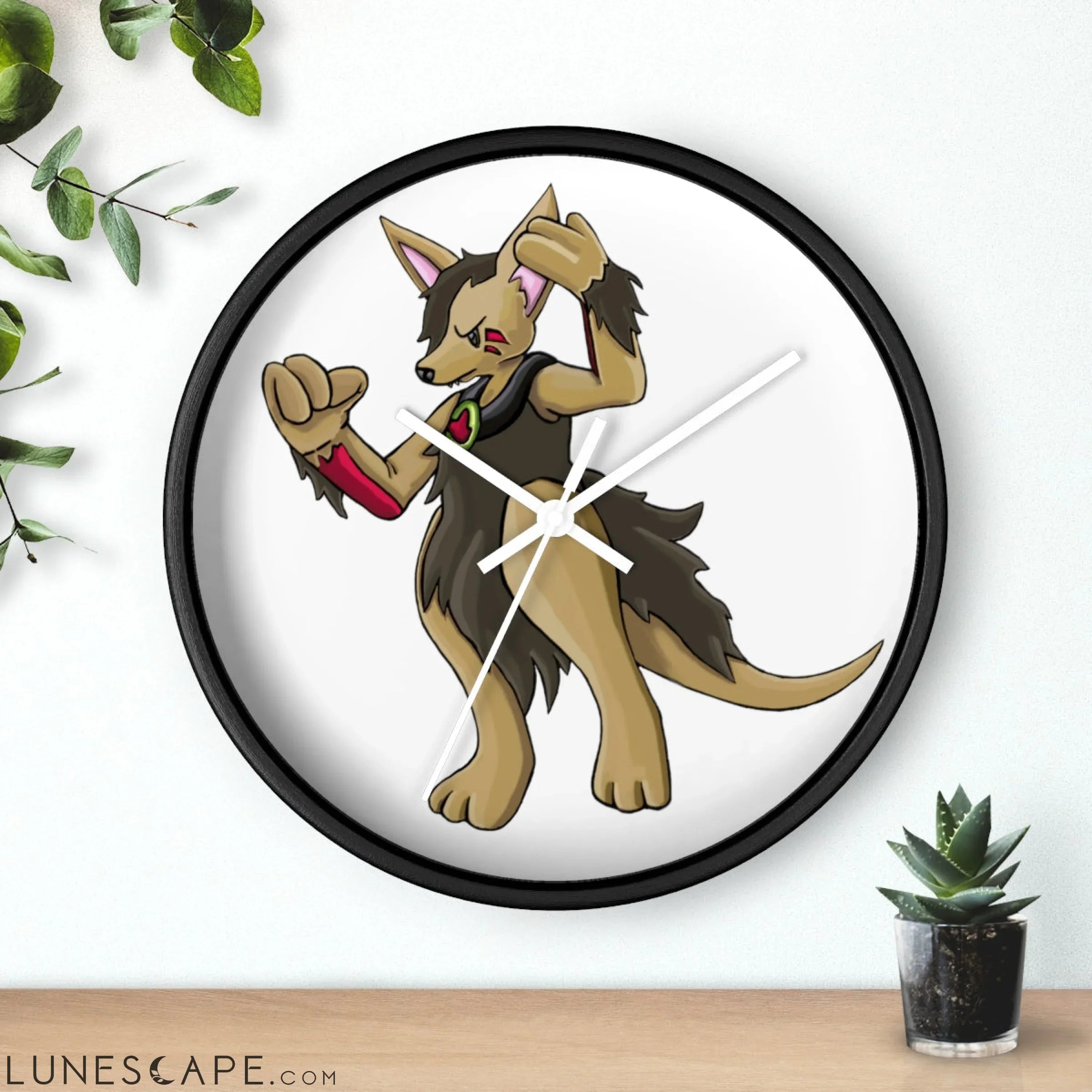 Chiwuadud Wall clock LUNESCAPE