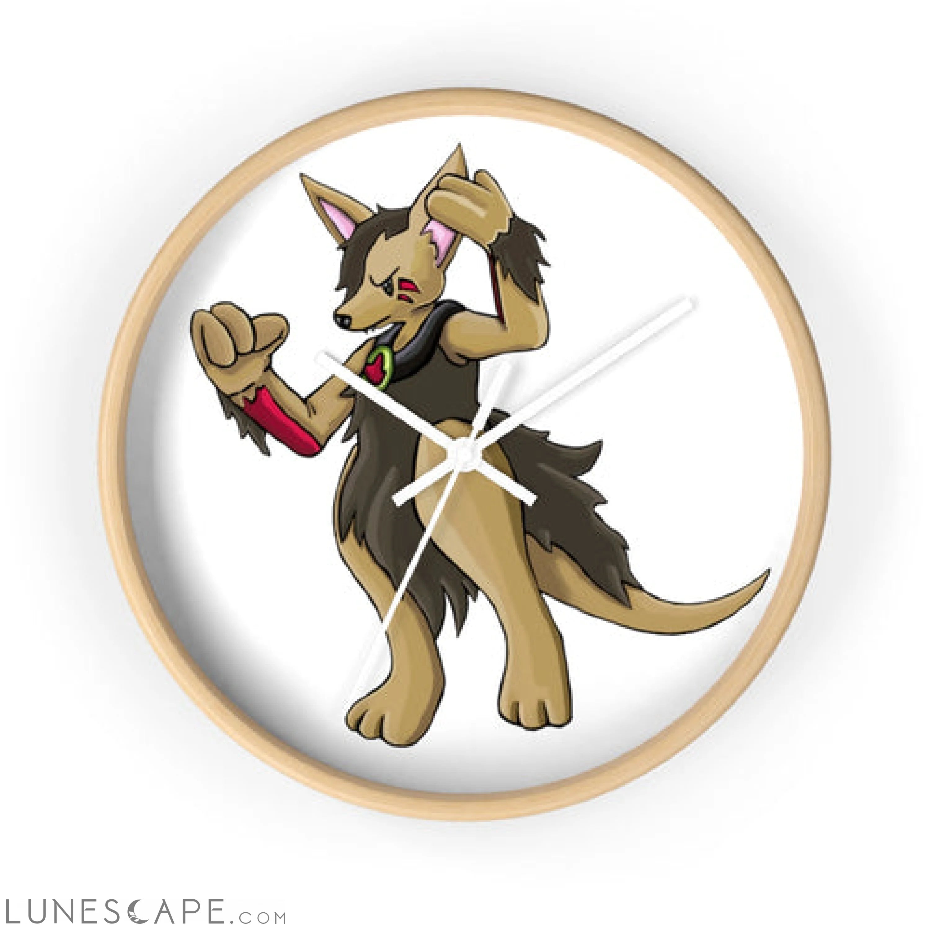 Chiwuadud Wall clock LUNESCAPE