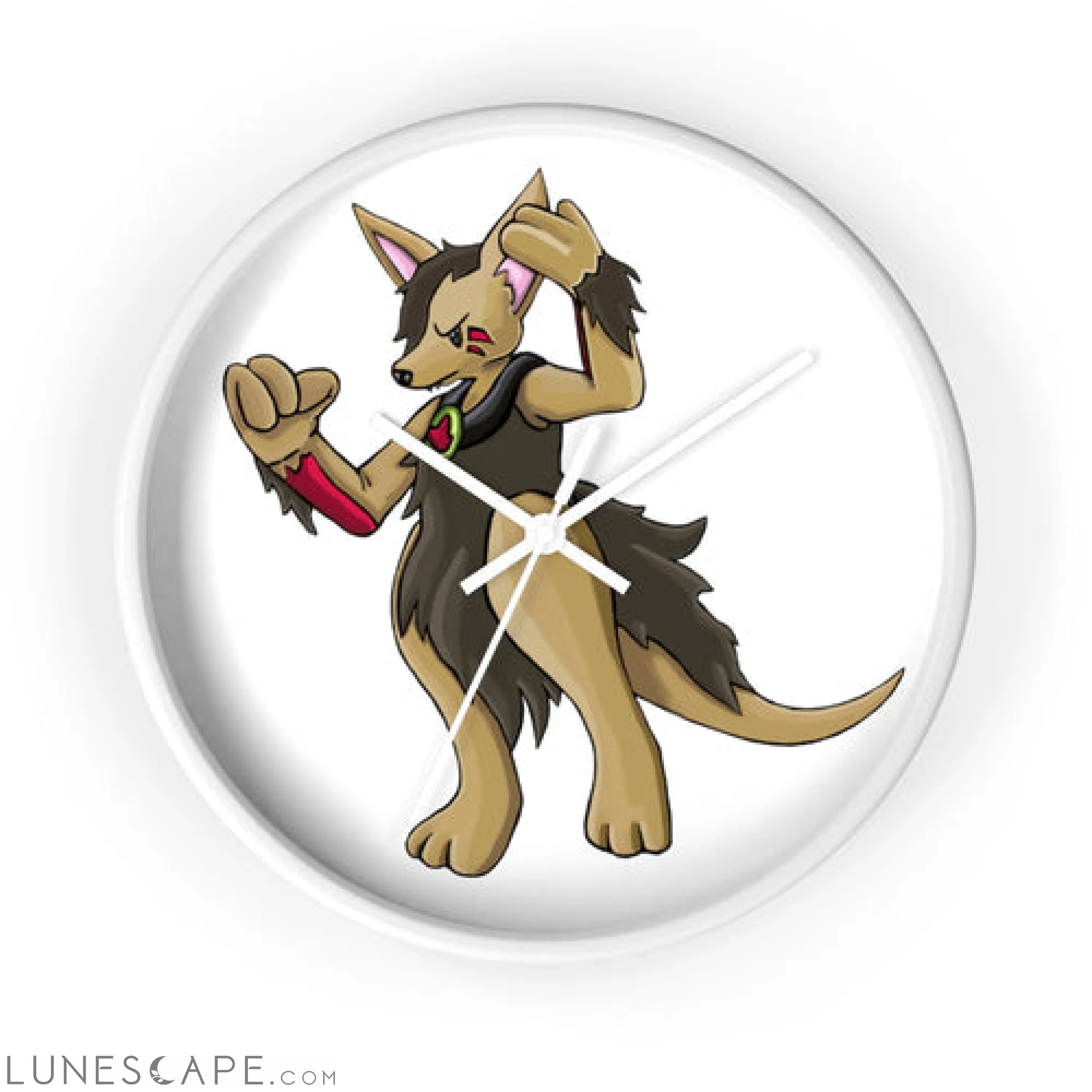 Chiwuadud Wall clock LUNESCAPE