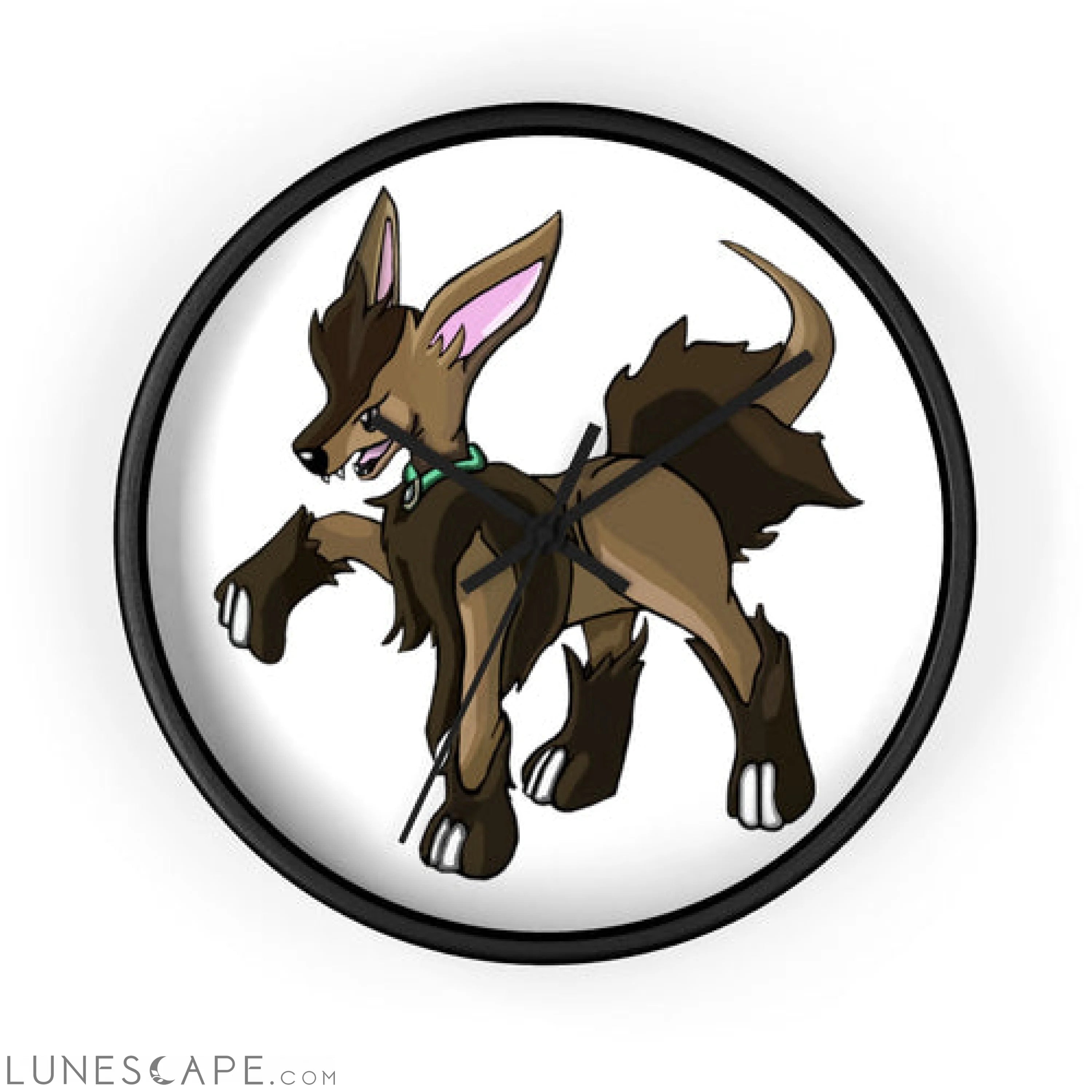 Chiwuahun Wall clock LUNESCAPE