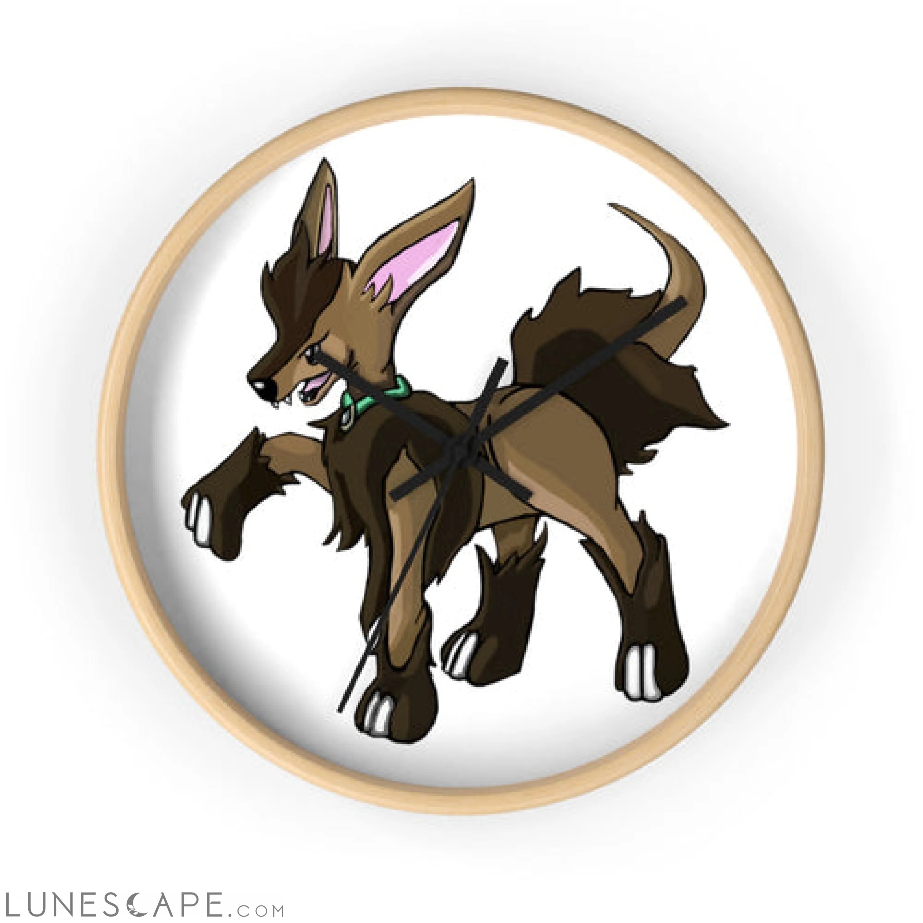Chiwuahun Wall clock LUNESCAPE