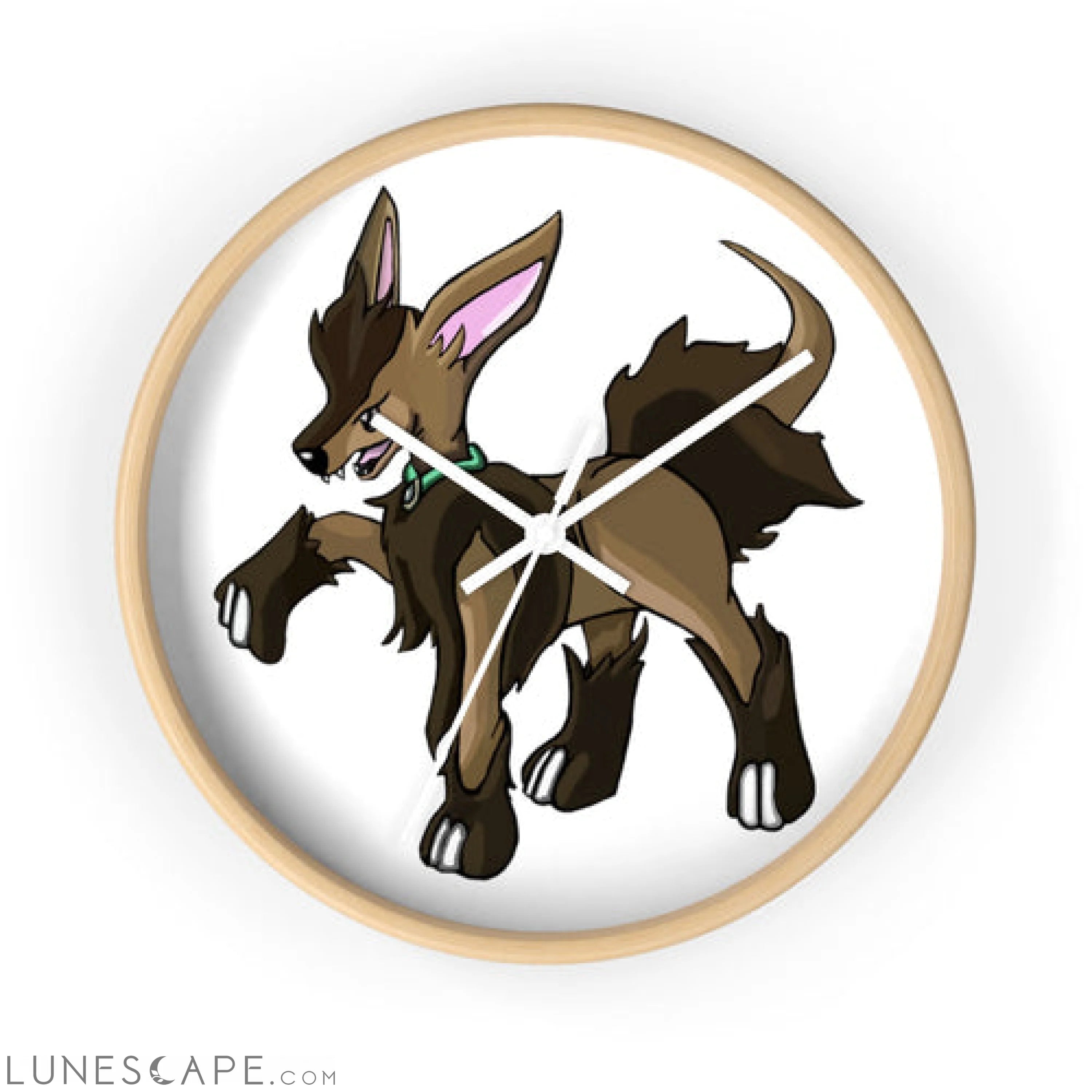 Chiwuahun Wall clock LUNESCAPE