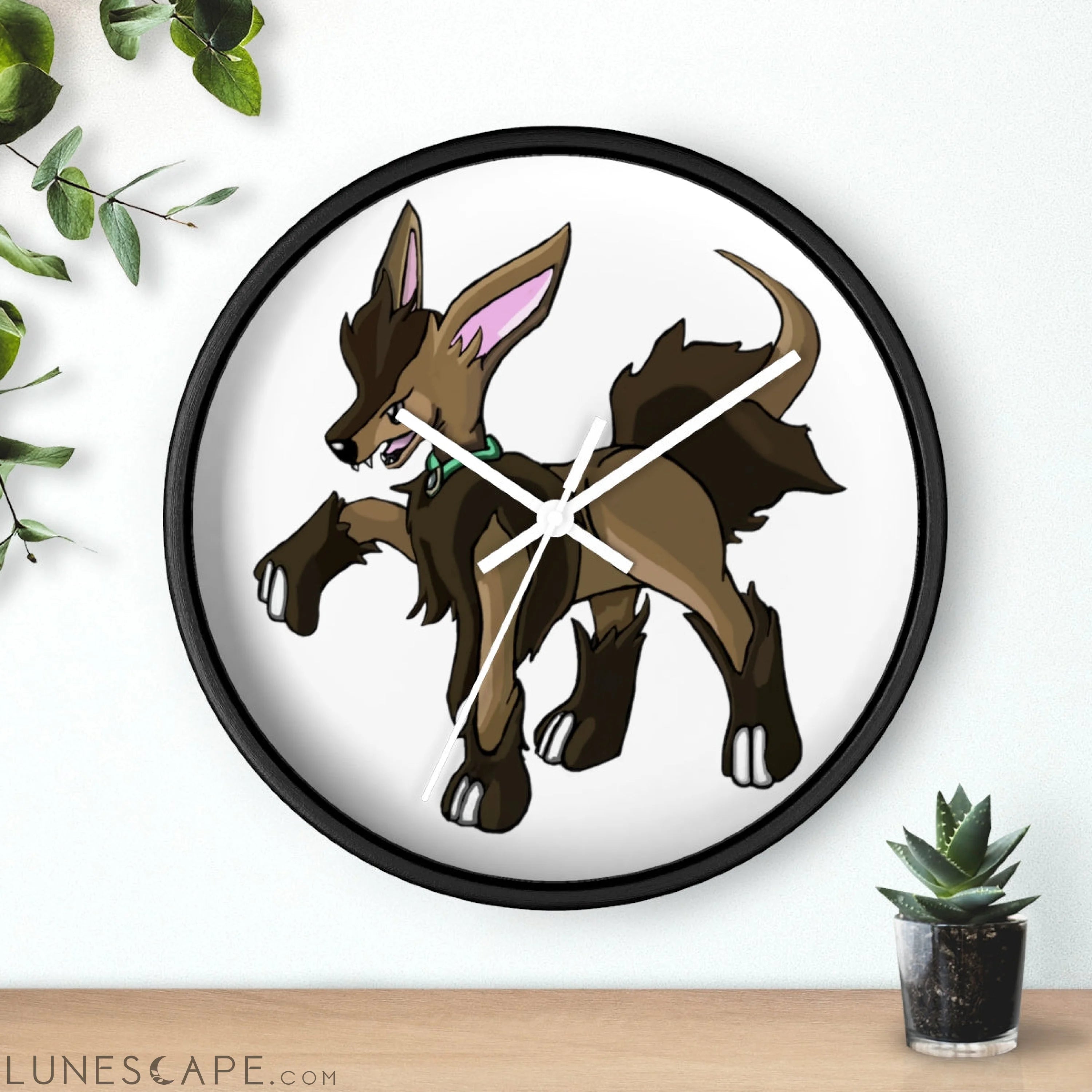 Chiwuahun Wall clock LUNESCAPE