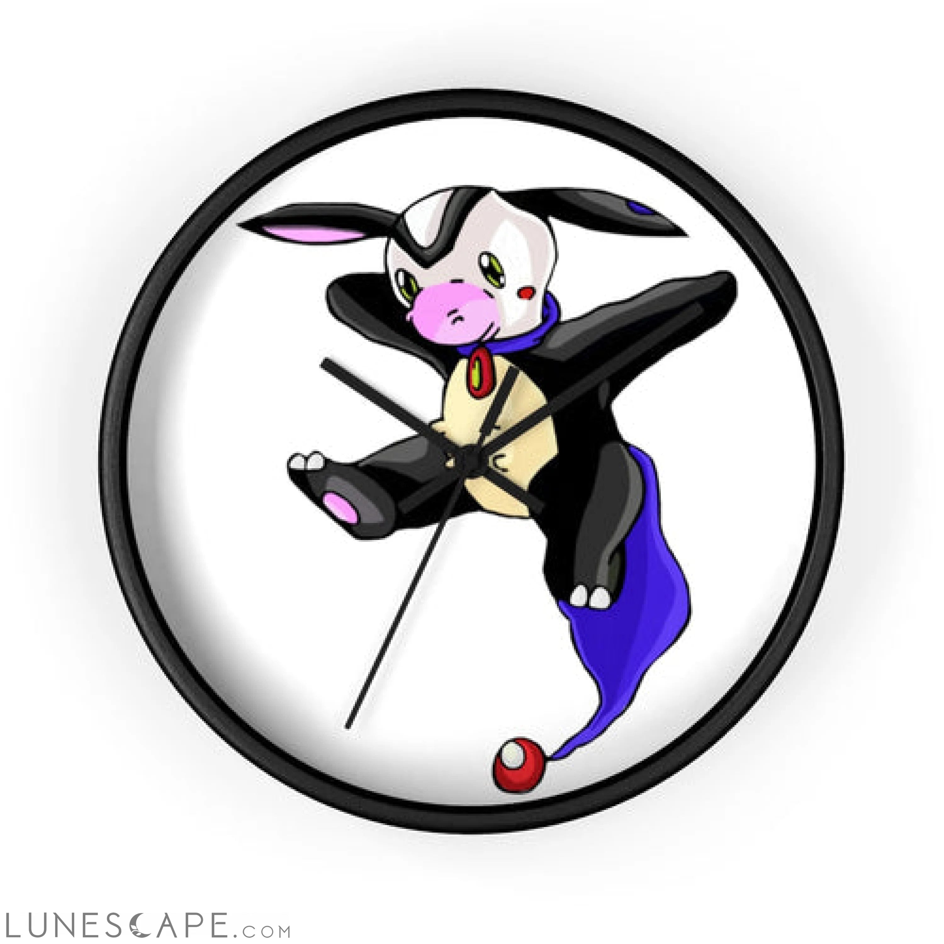 Choyri Wall clock LUNESCAPE