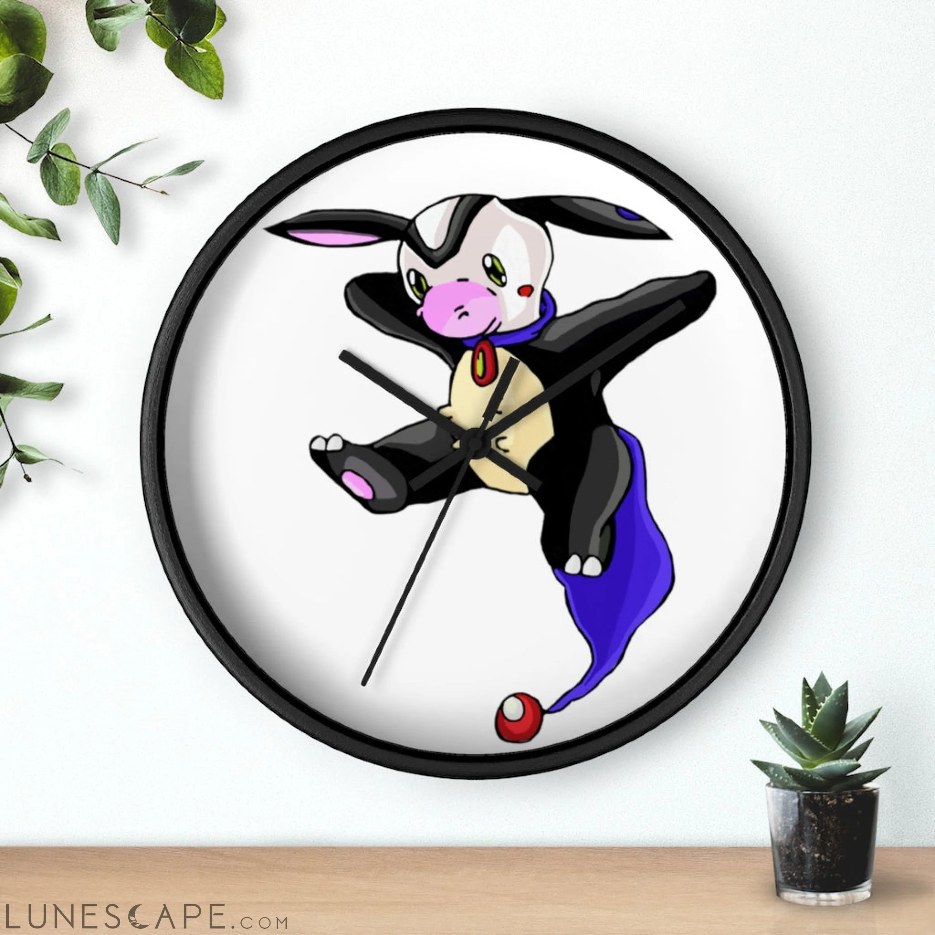 Choyri Wall clock LUNESCAPE