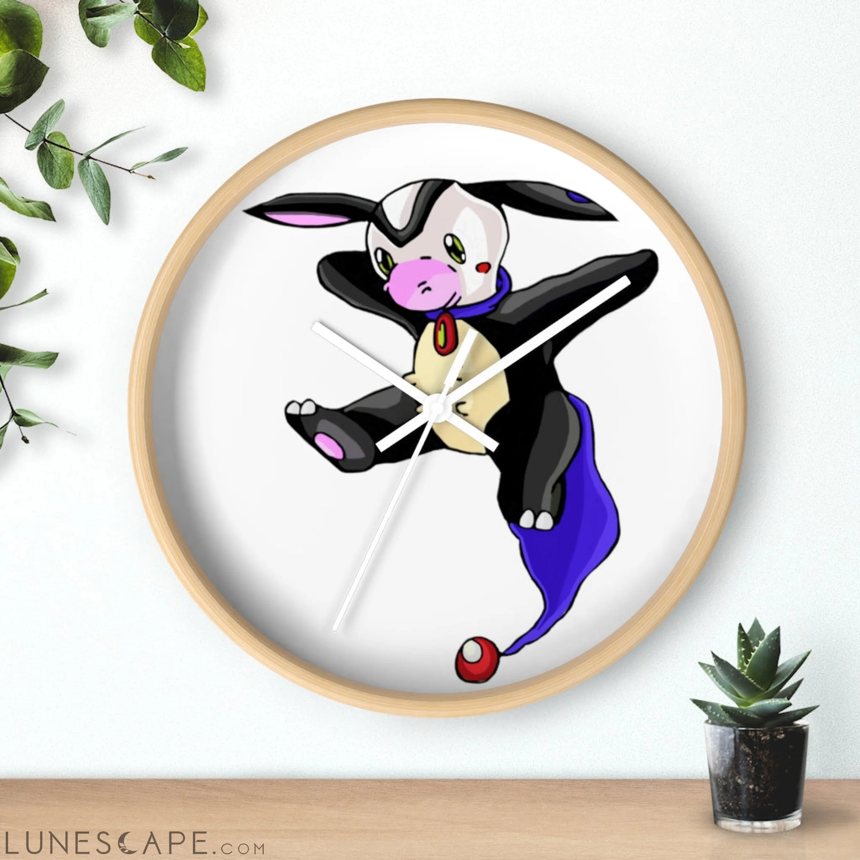 Choyri Wall clock LUNESCAPE