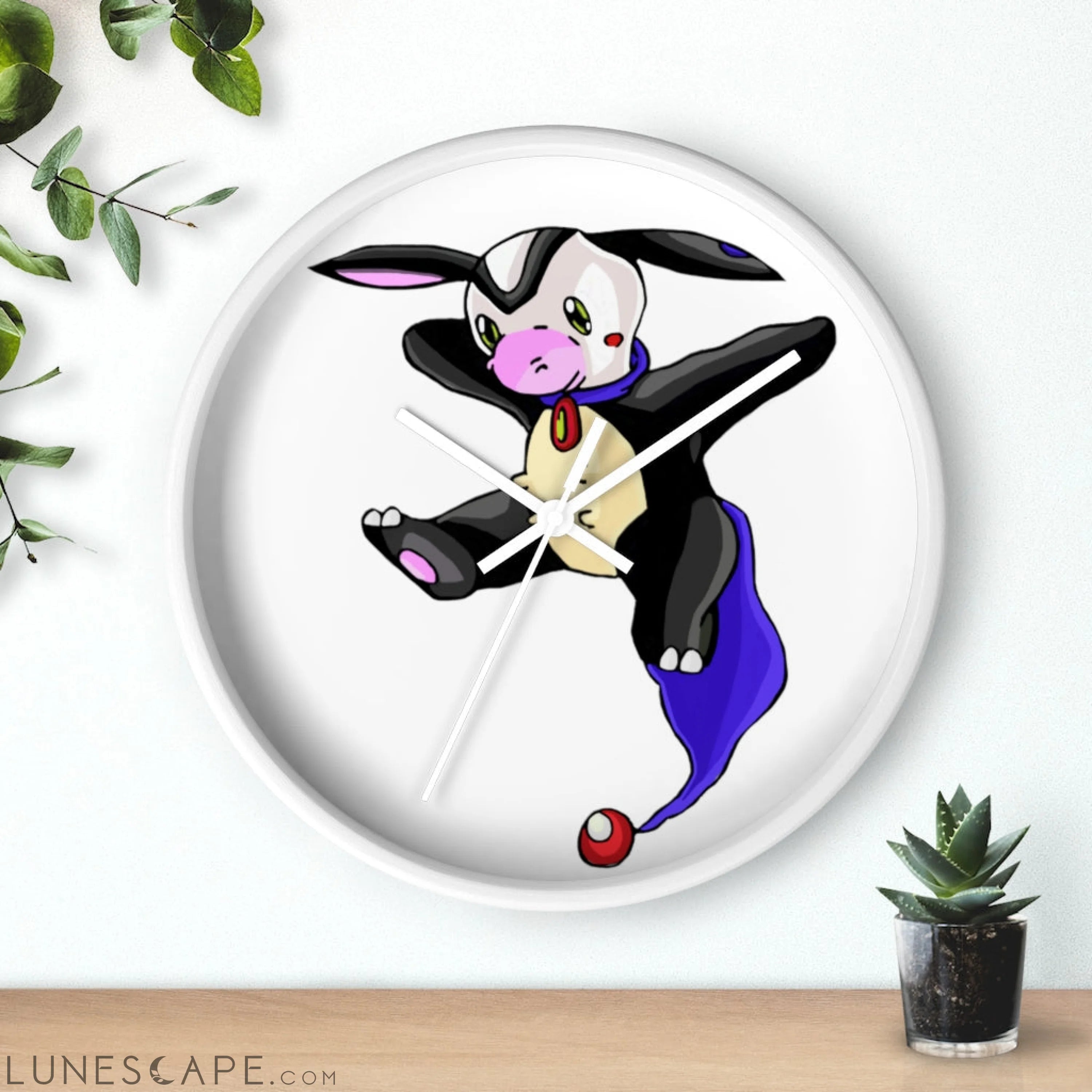 Choyri Wall clock LUNESCAPE